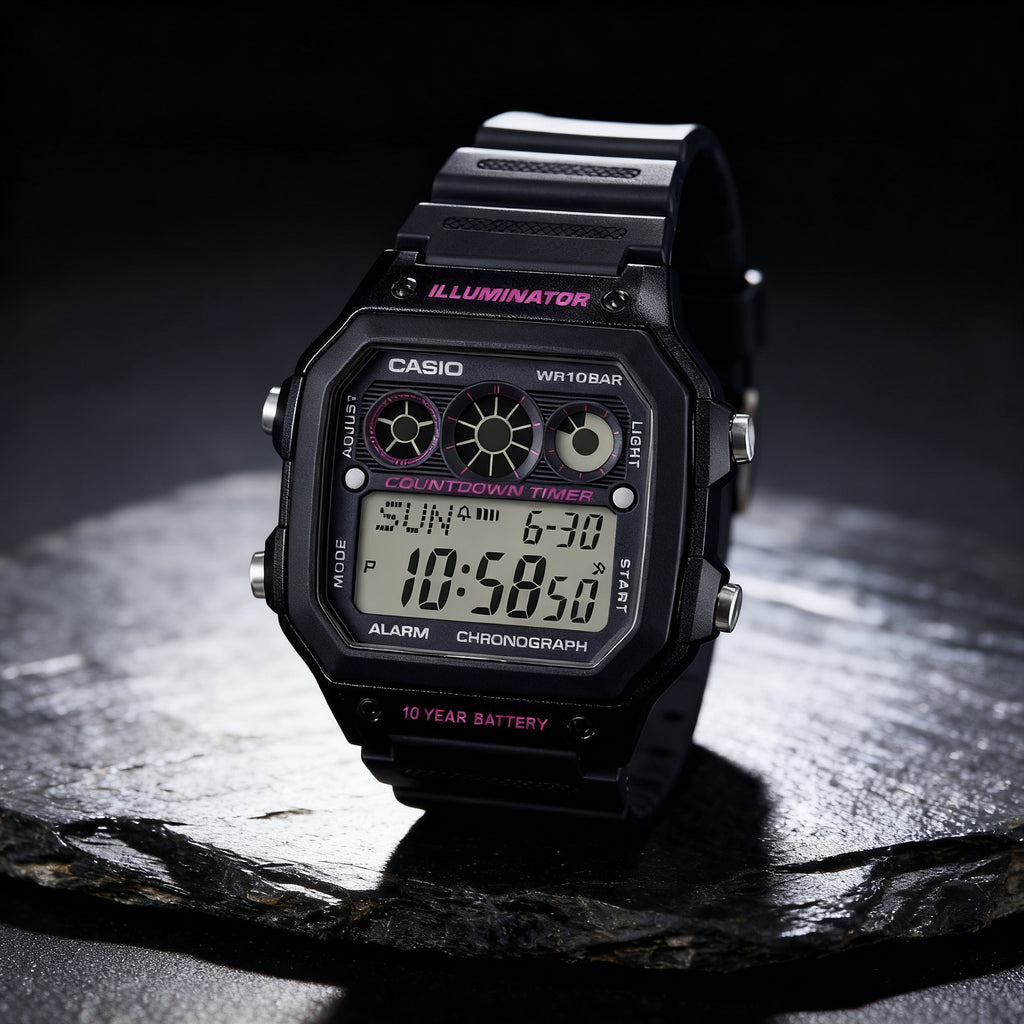 Reloj Casio AE-1300WH-1A2V Digital Negro 100M – Caballero