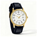 Reloj Casio MTP-V002GL-7B2 Analógico Dorado con Correa de Cuero – Caballero