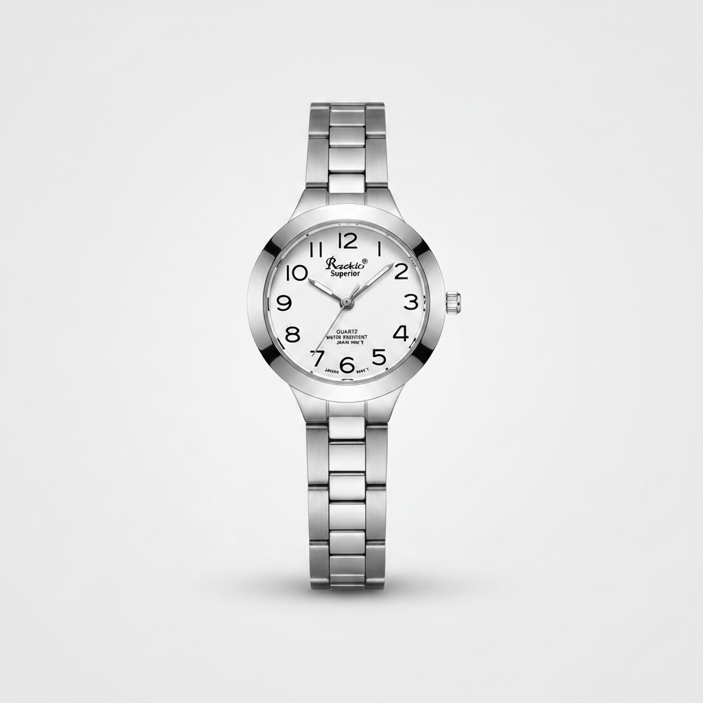 Reloj para Dama RQ'2647 IPS – Plateado con Esfera Clara
