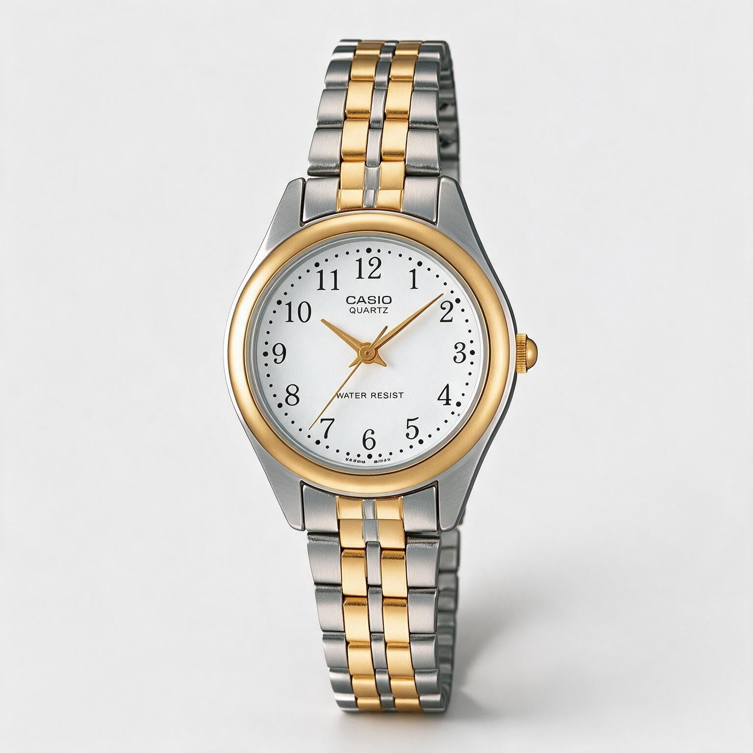 Reloj Casio LTP-1129G-7B Analógico Bicolor – Dama