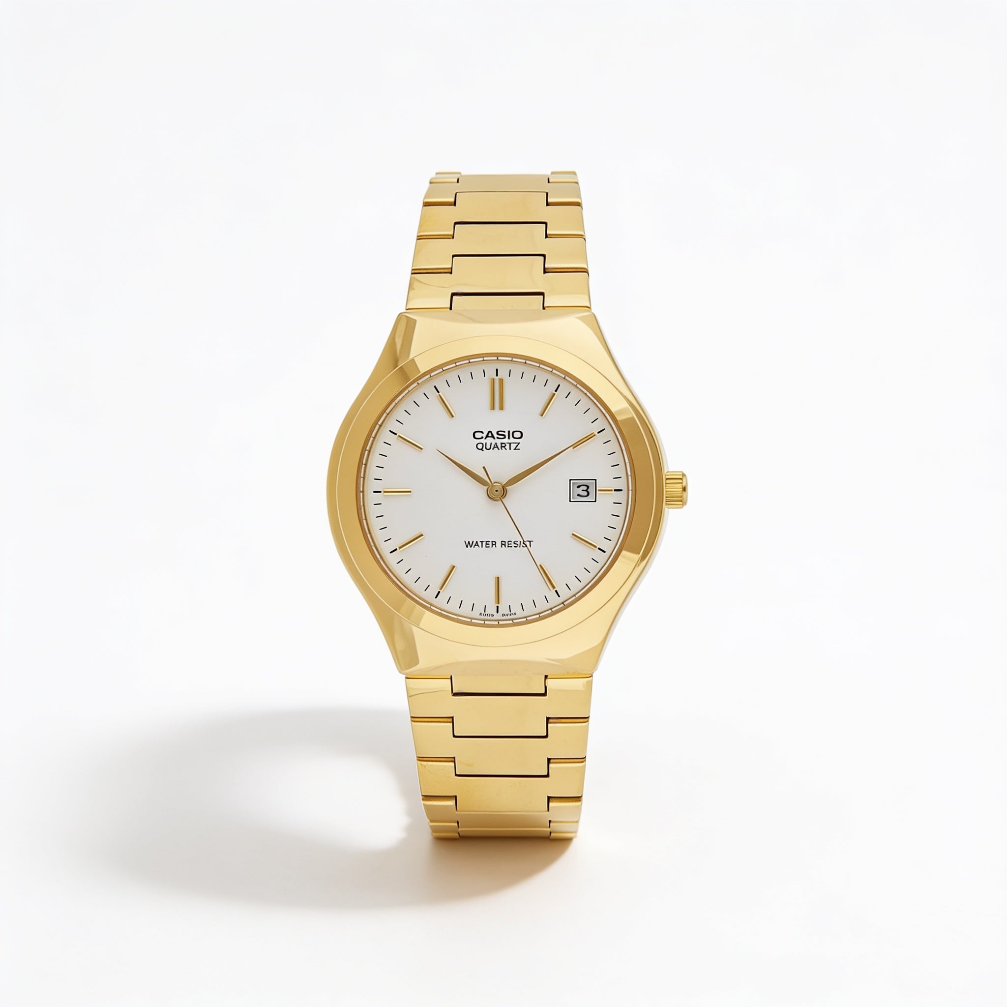 Reloj Casio MTP-1170N-7A Analógico Dorado Esfera Blanca – Caballero