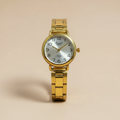 Reloj para Dama RQ'2488 IPY – Dorado con Esfera Plateada