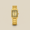 Reloj para Dama RQ'2656B IPY – Dorado con Caja Rectangular