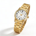 Reloj Casio LTP-V002G-7B Analógico Dorado Esfera Blanca – Dama