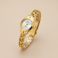 Reloj para Dama RQ'1733 IPY – Dorado con Esfera Plateada