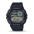 Reloj Casio WS-1700H-1AV Digital Negro Mareas y Fase Lunar 100M – Caballero
