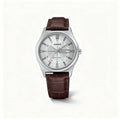 Reloj Casio MTP-V006L-7C Analógico Plateado con Correa de Cuero Café – Caballero