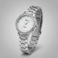 Reloj para Dama RQ'2671A IPS – Plateado con Cristales