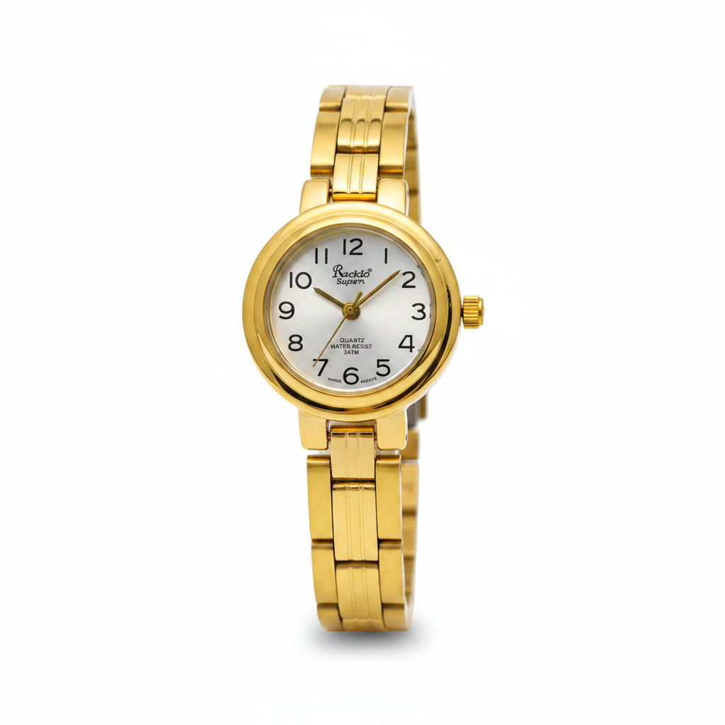 Reloj para Dama RQ'2451 IPY – Dorado con Esfera Clara
