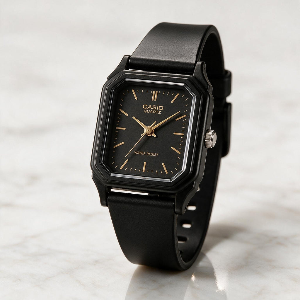 Reloj Casio LQ-142-1E Analógico Negro – Dama