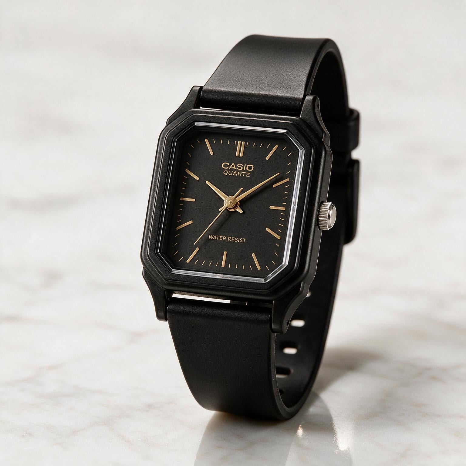 Reloj Casio LQ-142-1E Analógico Negro – Dama