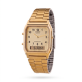 Reloj Casio Vintage AQ-230GA-9B Análogo-Digital Dorado – Unisex
