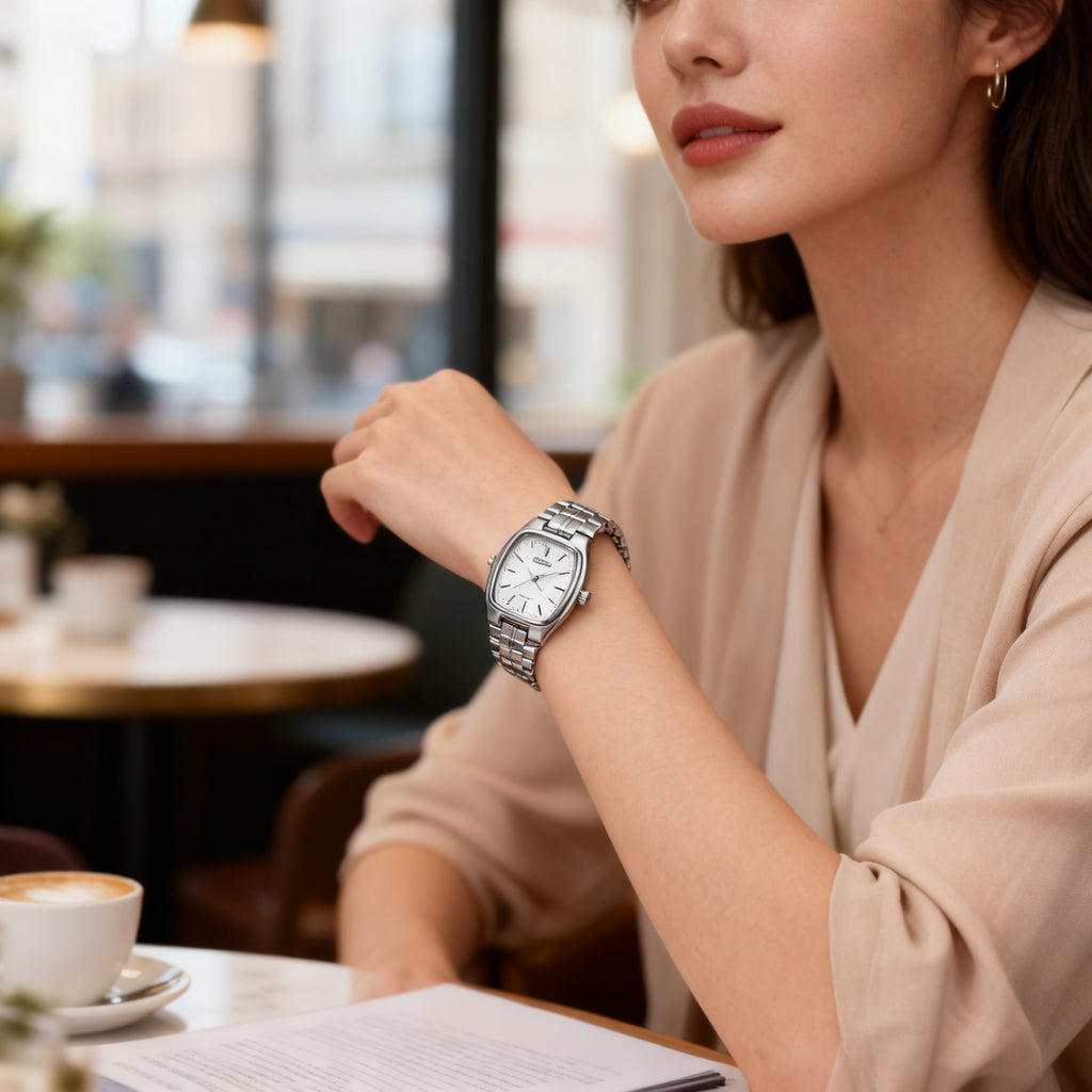Reloj Casio LTP-1169D-7A Analógico Plateado – Dama