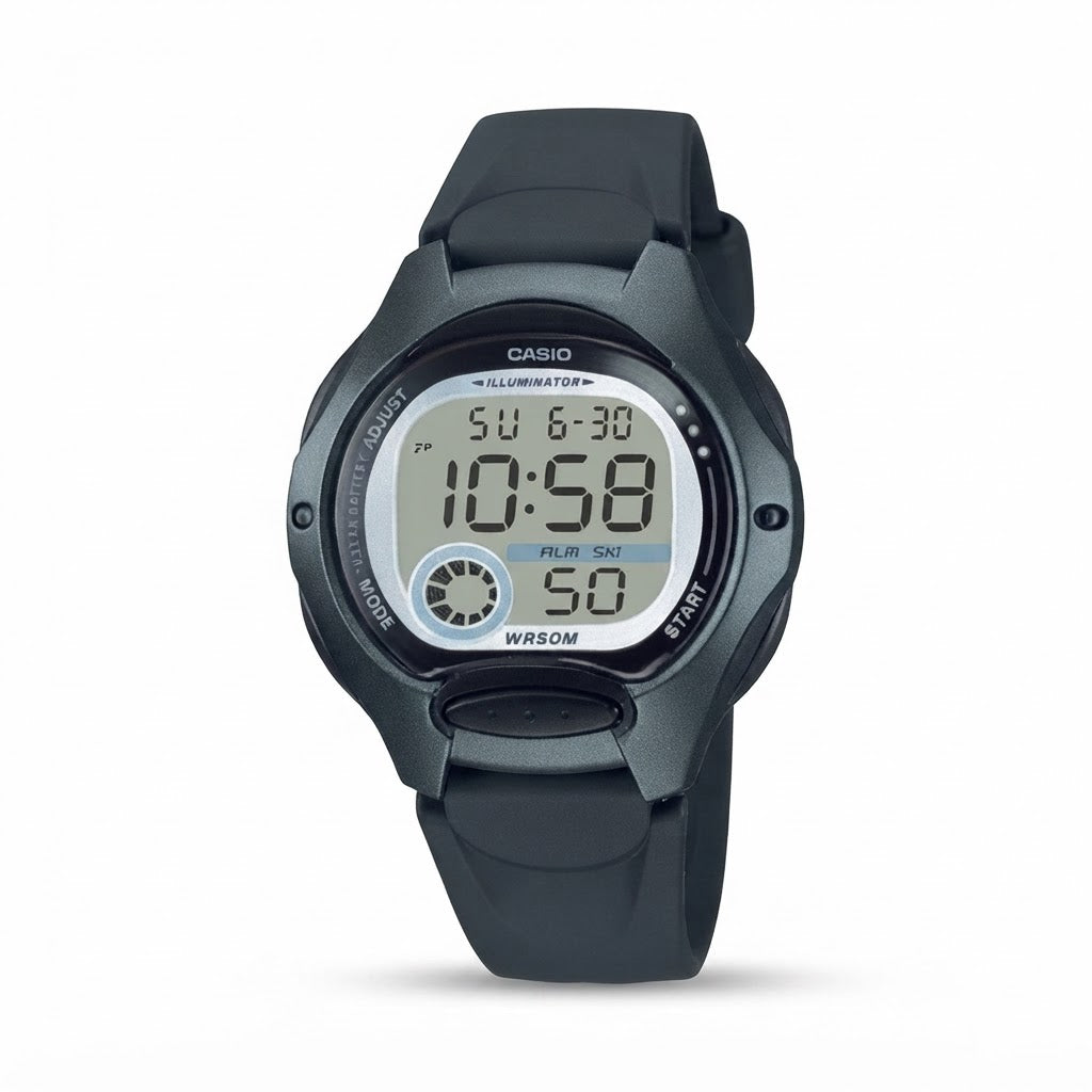 Reloj Casio LW-200-1BV Digital Negro 50M Batería 10 Años – Dama