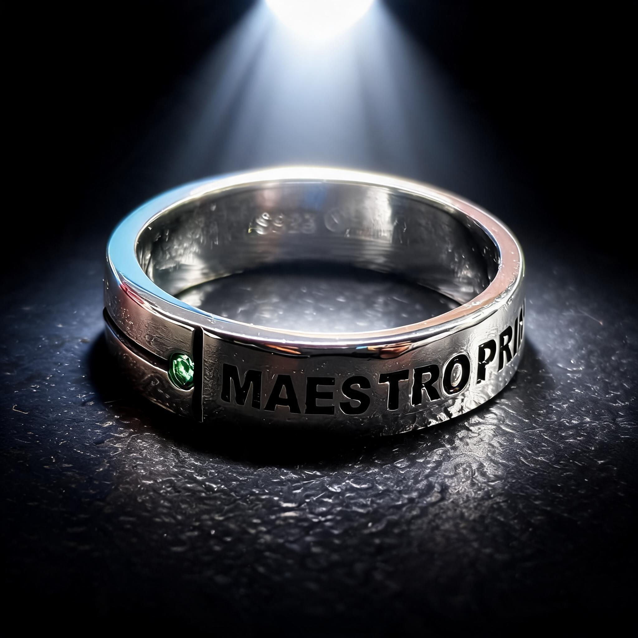 Anillo Graduación Maestr@ Primaria MP10