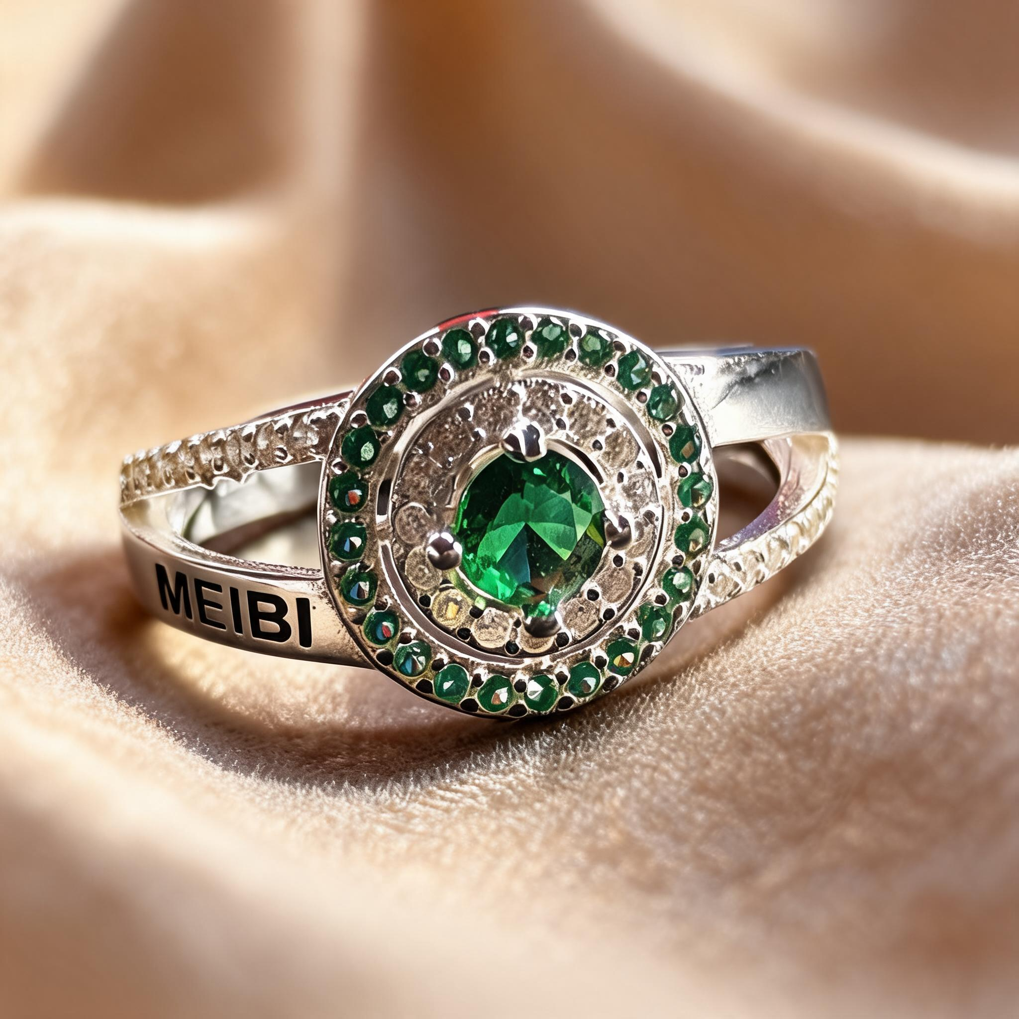 Anillo Maestra Infantil Round Halo 03