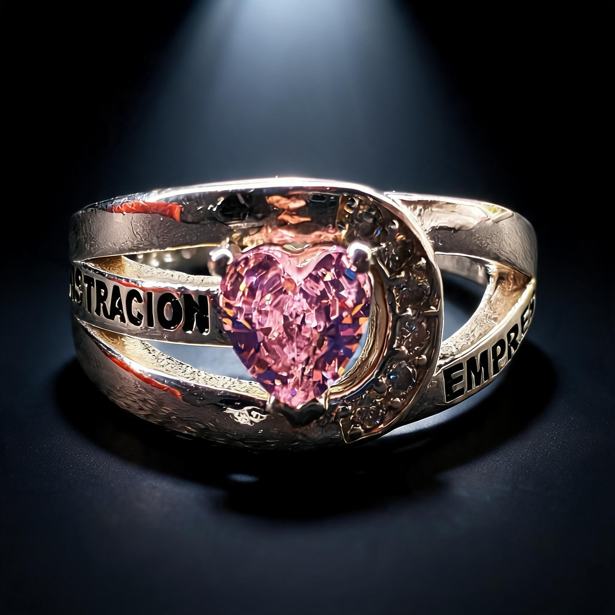 Anillo Administración de Empresas Moderno Modelo 003