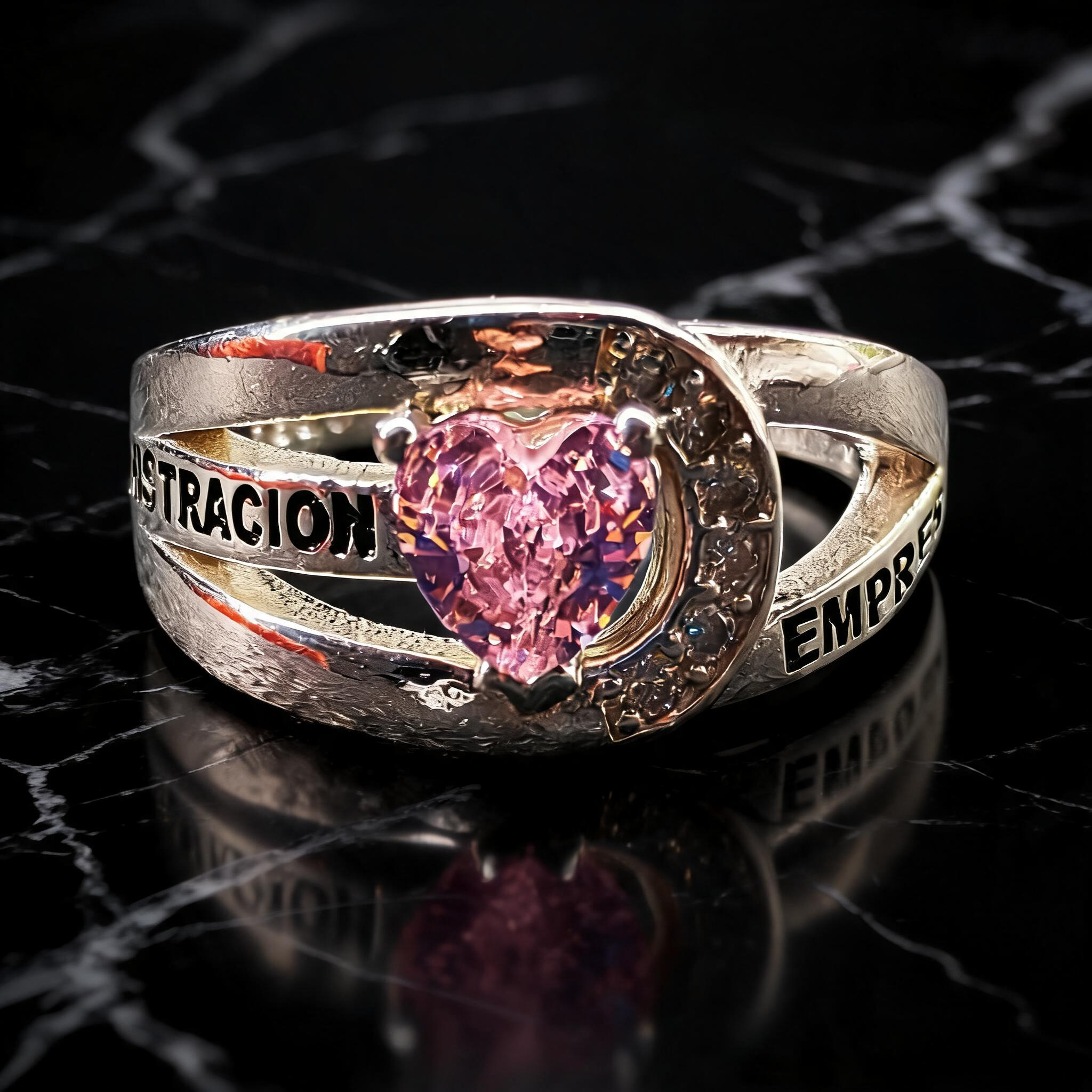 Anillo Administración de Empresas Moderno Modelo 003