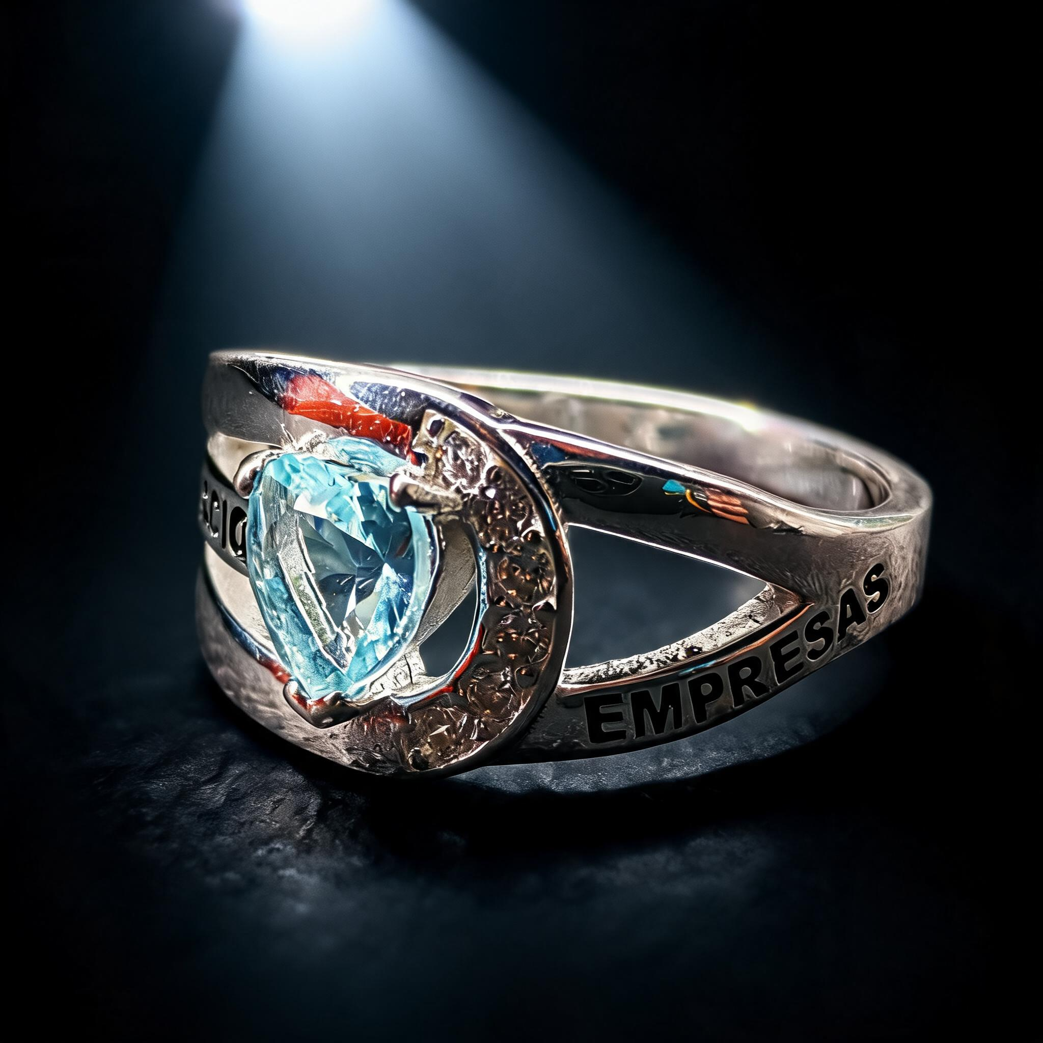 Anillo Administración de Empresas Moderno Modelo 003