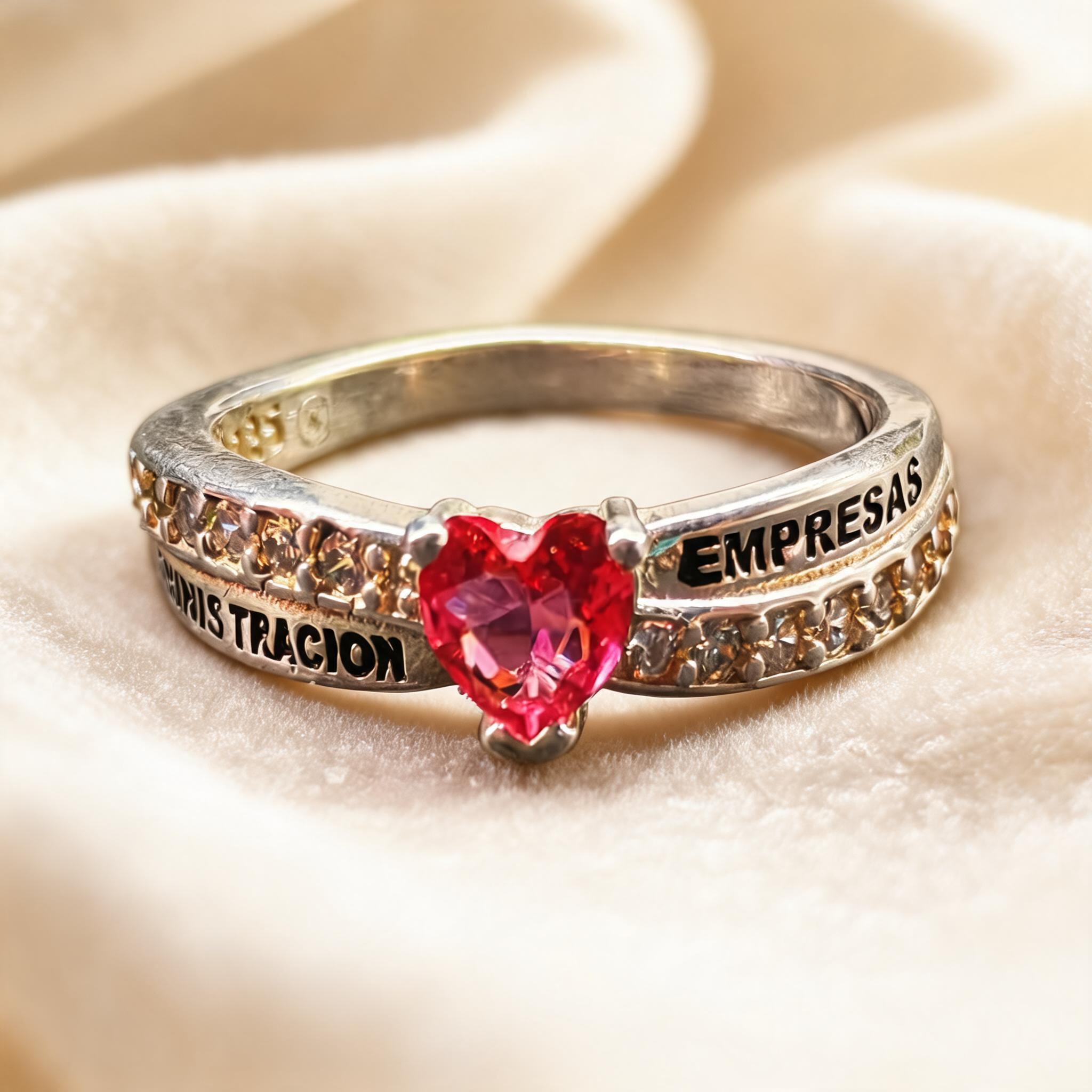 Anillo Administración de Empresas Clásico Modelo 004