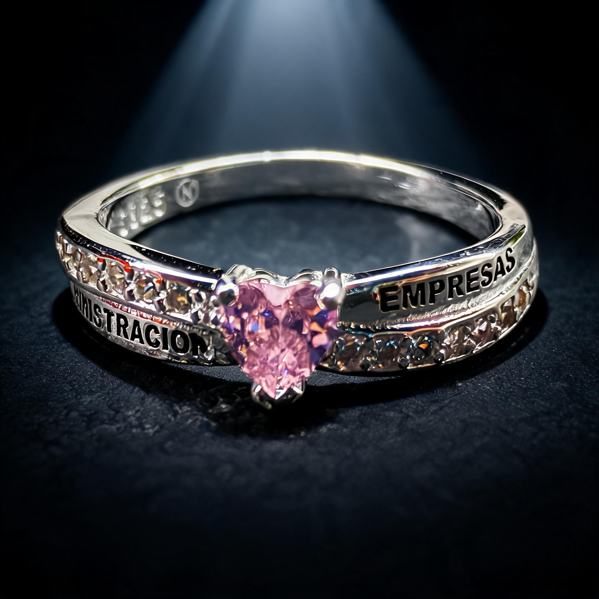 Anillo Administración de Empresas Clásico Modelo 004