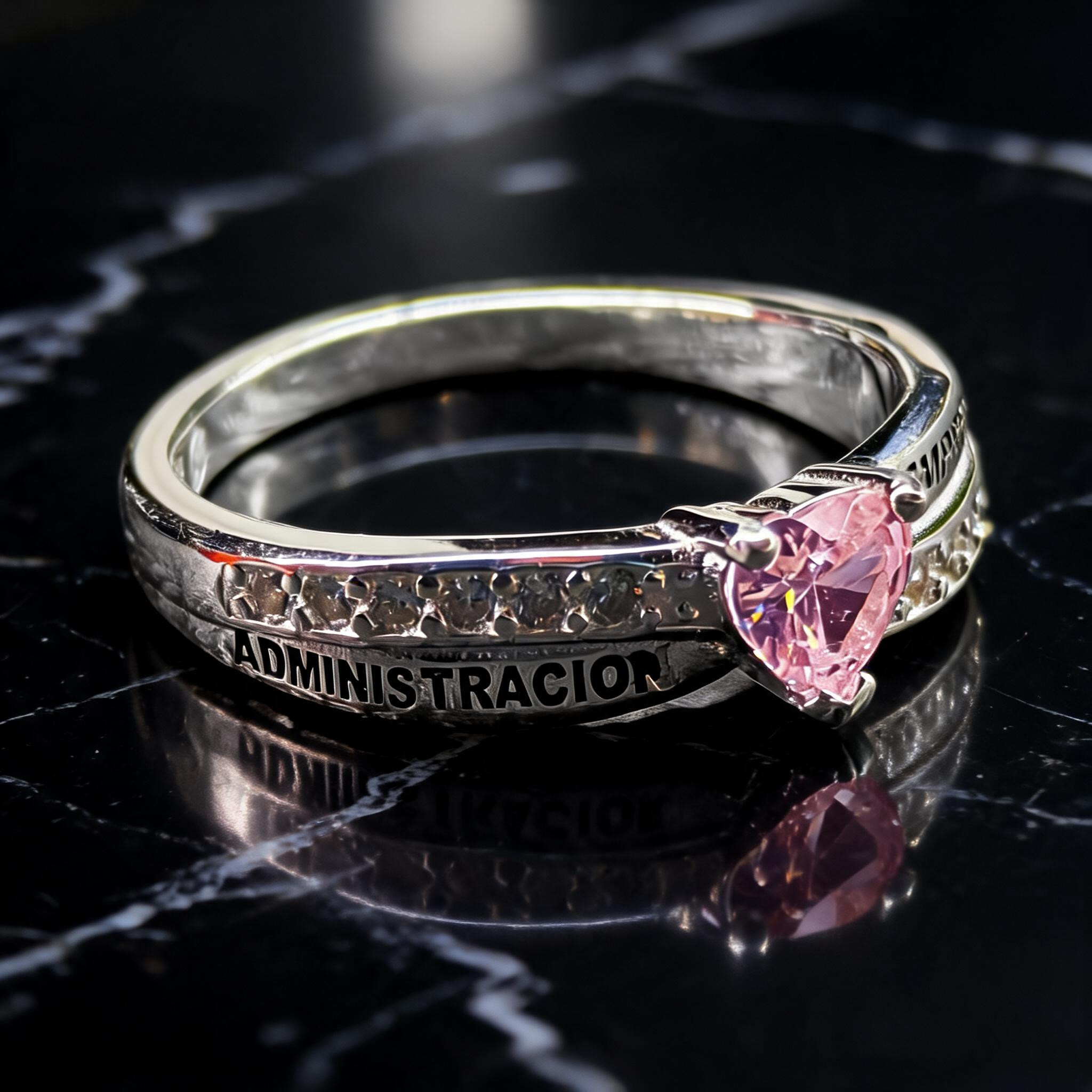 Anillo Administración de Empresas Clásico Modelo 004