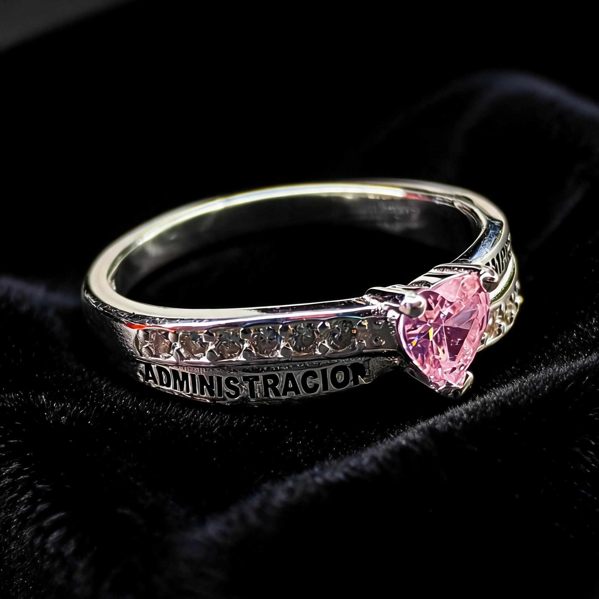 Anillo Administración de Empresas Clásico Modelo 004