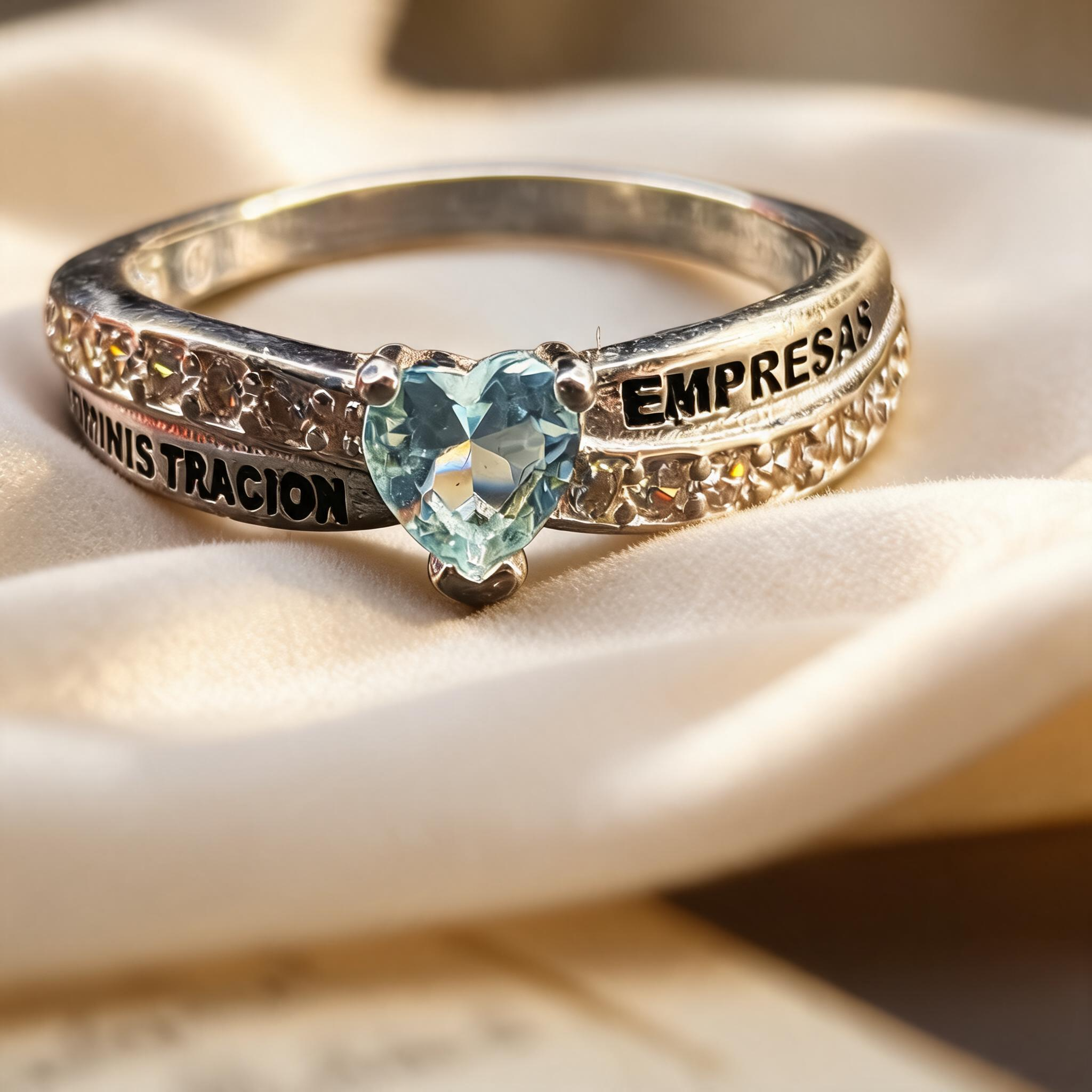 Anillo Administración de Empresas Clásico Modelo 004