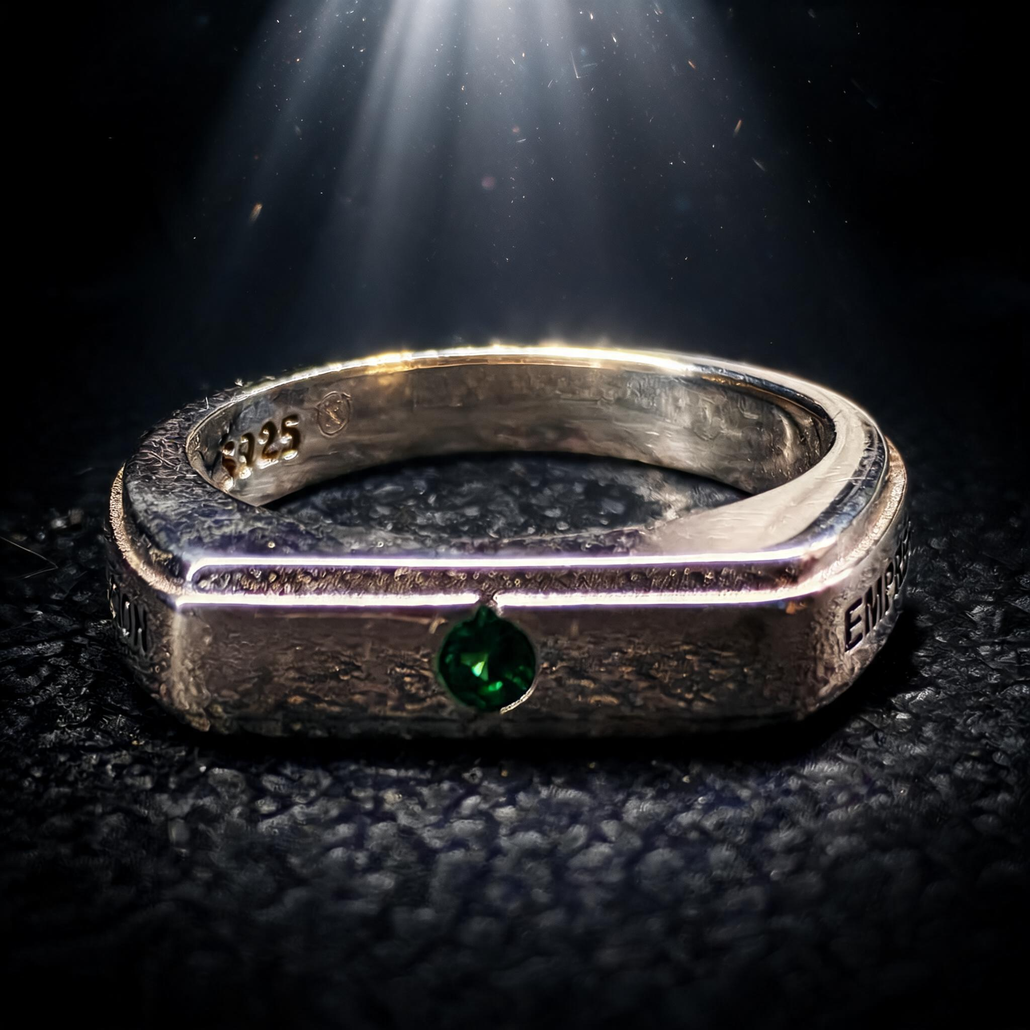 Anillo Administración de Empresas Sello Clásico Modelo 009