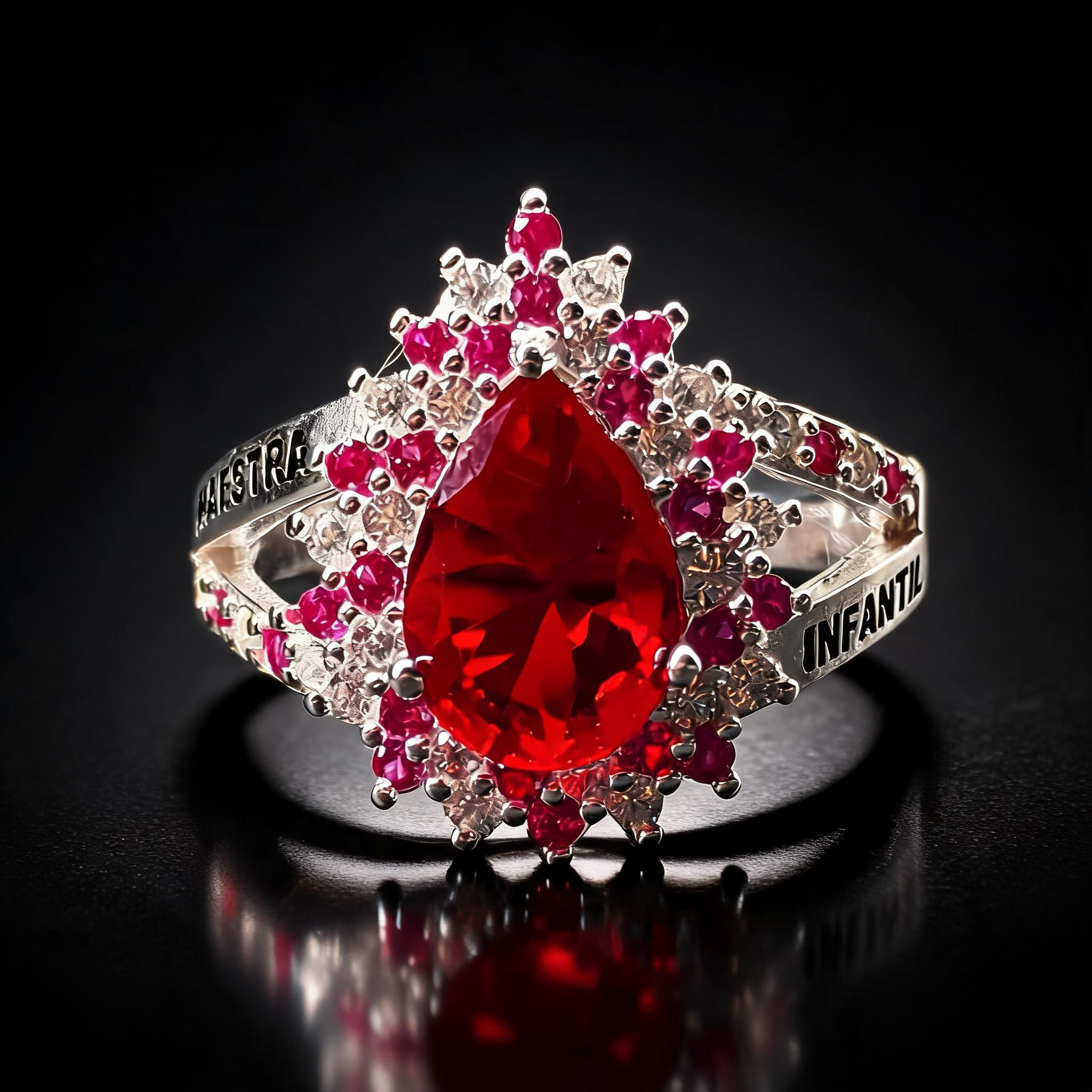 Anillo Maestra Infantil Round Solitario 06