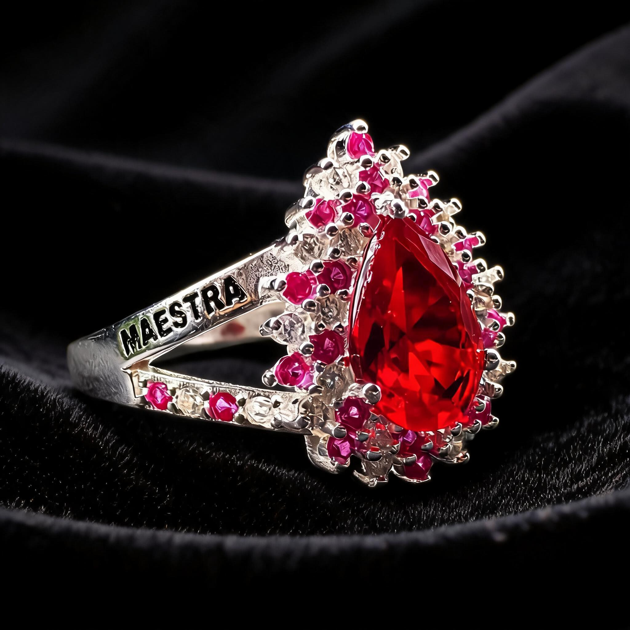 Anillo Maestra Infantil Round Solitario 06