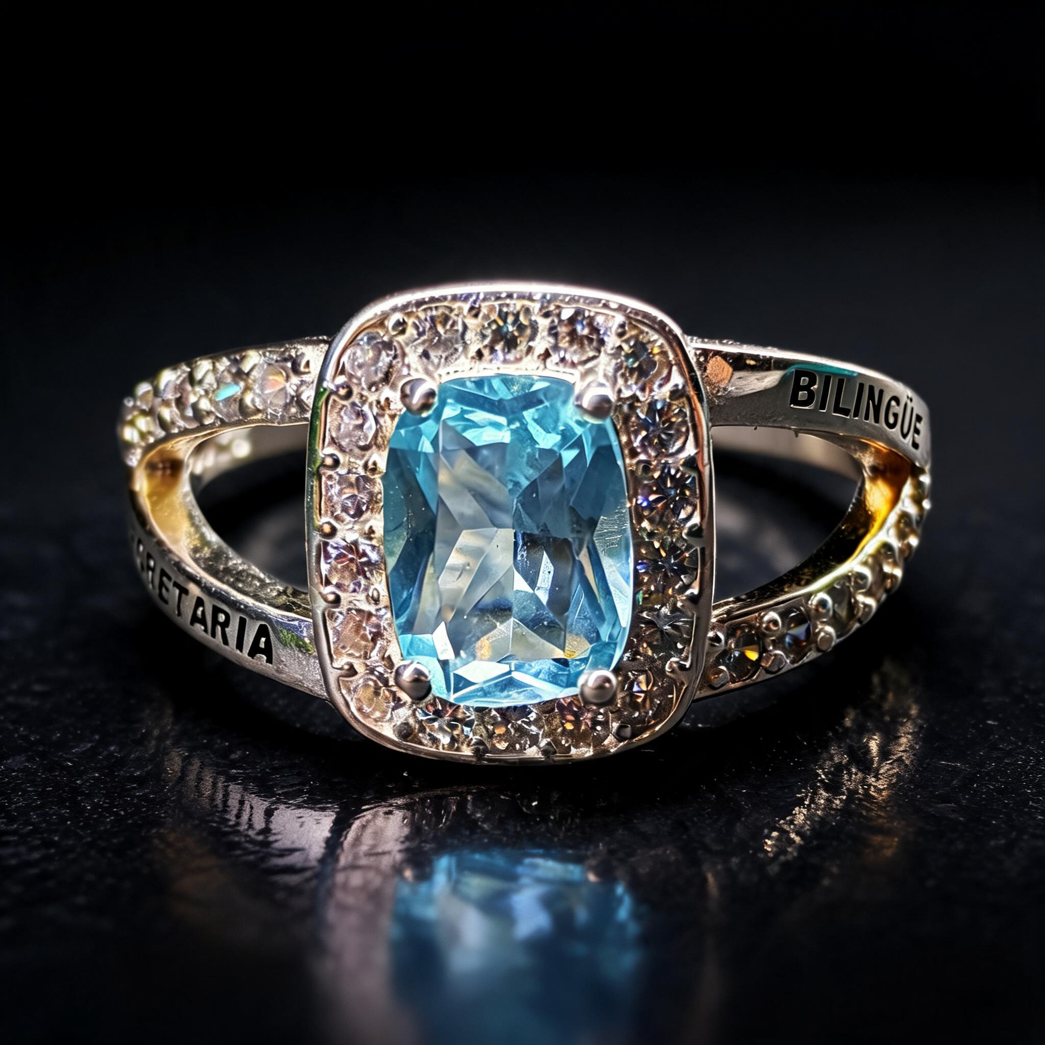 Anillo Secretaría Bilingüe SB01