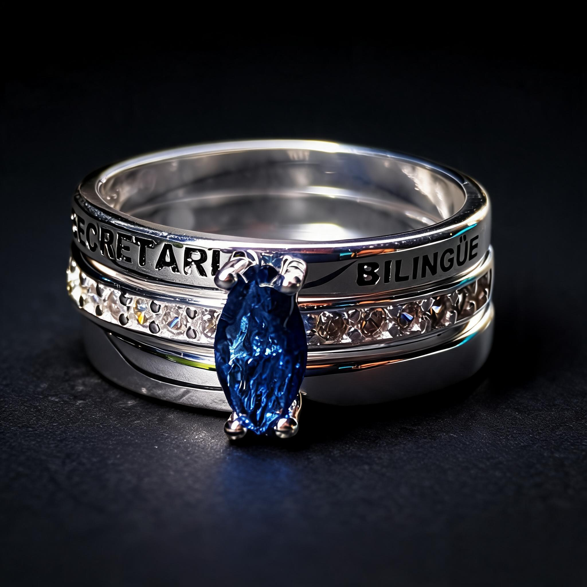 Anillo Secretaría Bilingüe SB02
