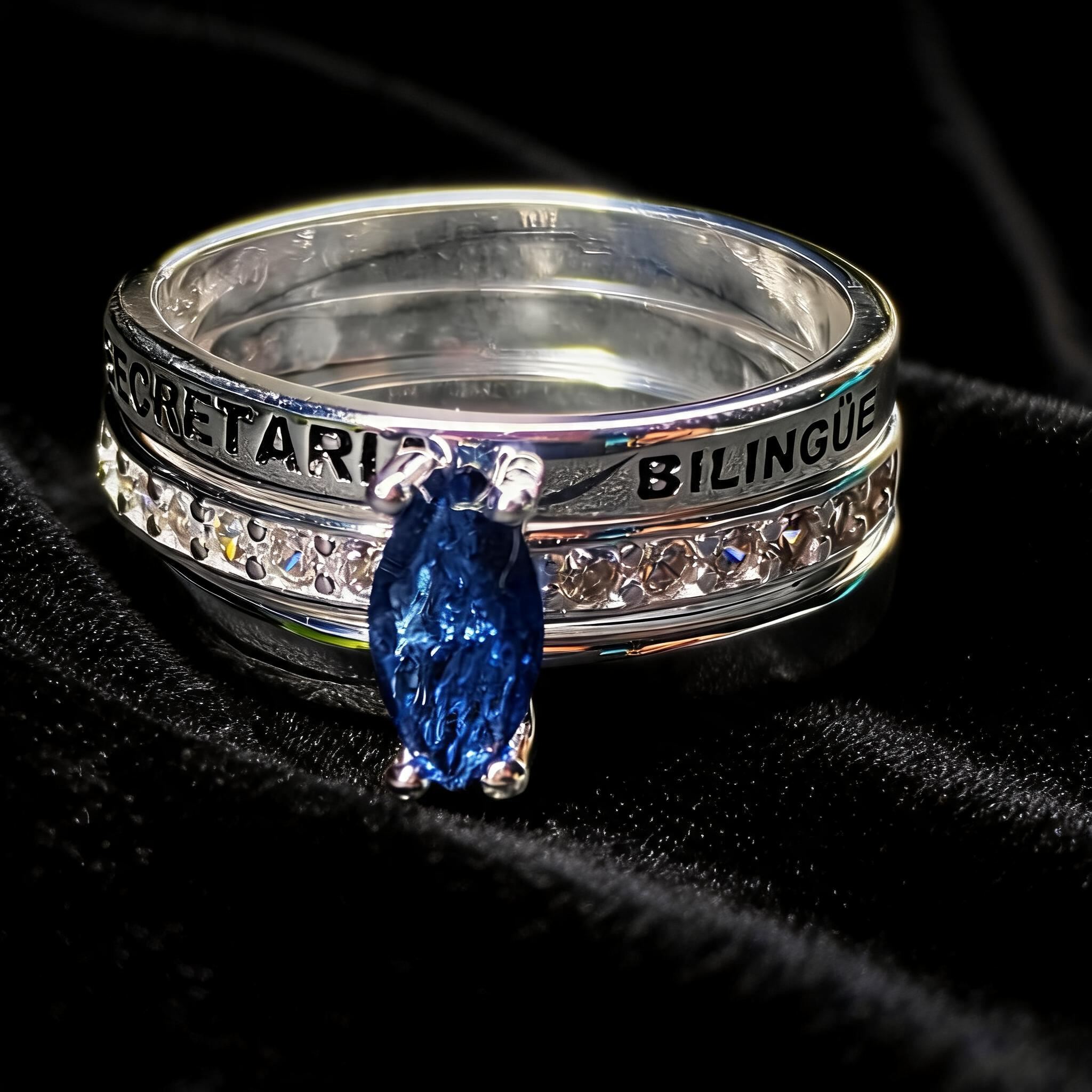 Anillo Secretaría Bilingüe SB02