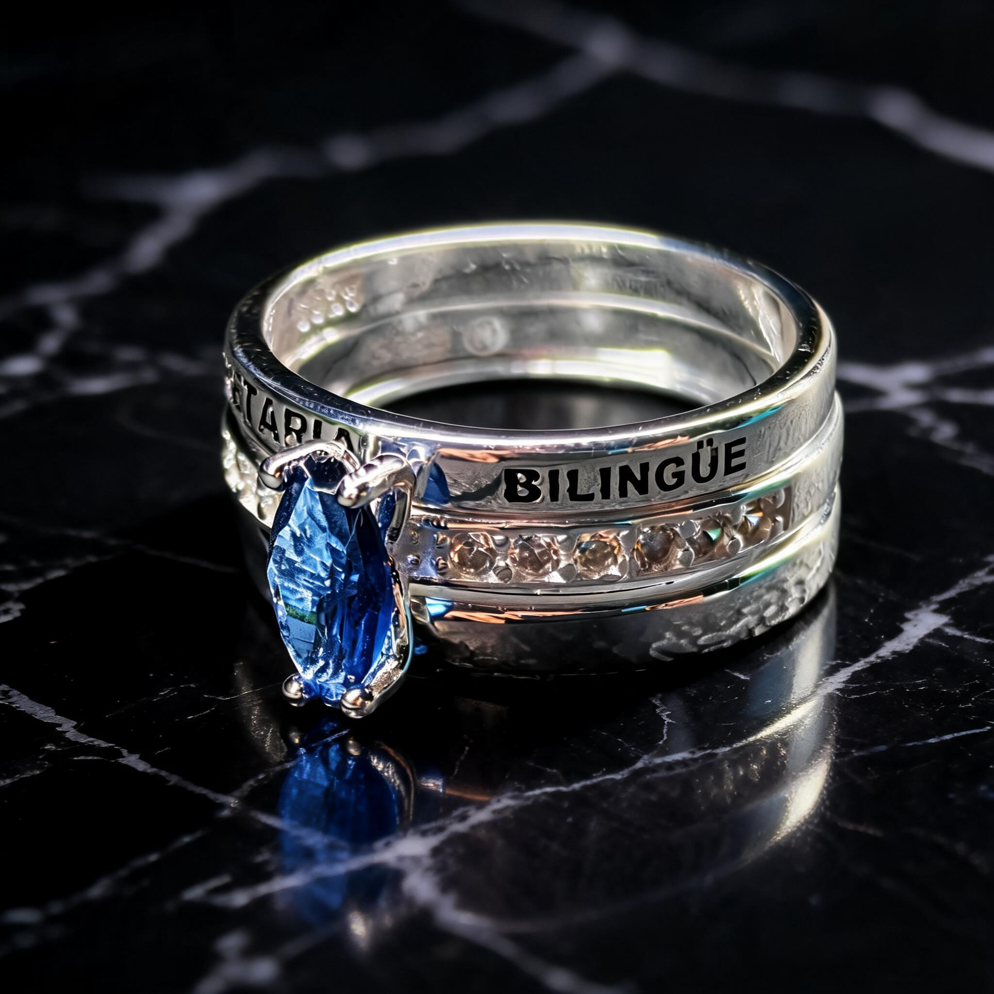 Anillo Secretaría Bilingüe SB02