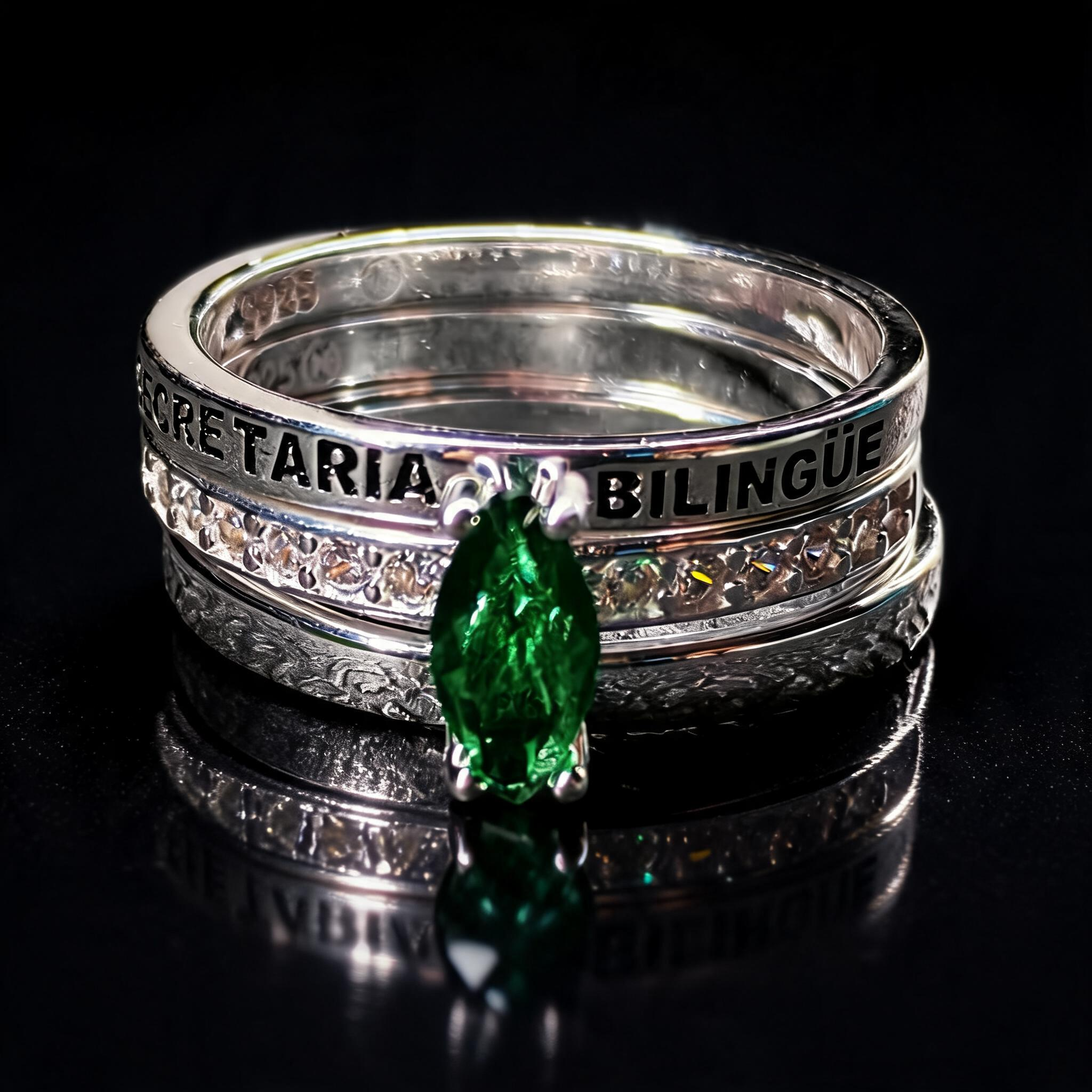 Anillo Secretaría Bilingüe SB02