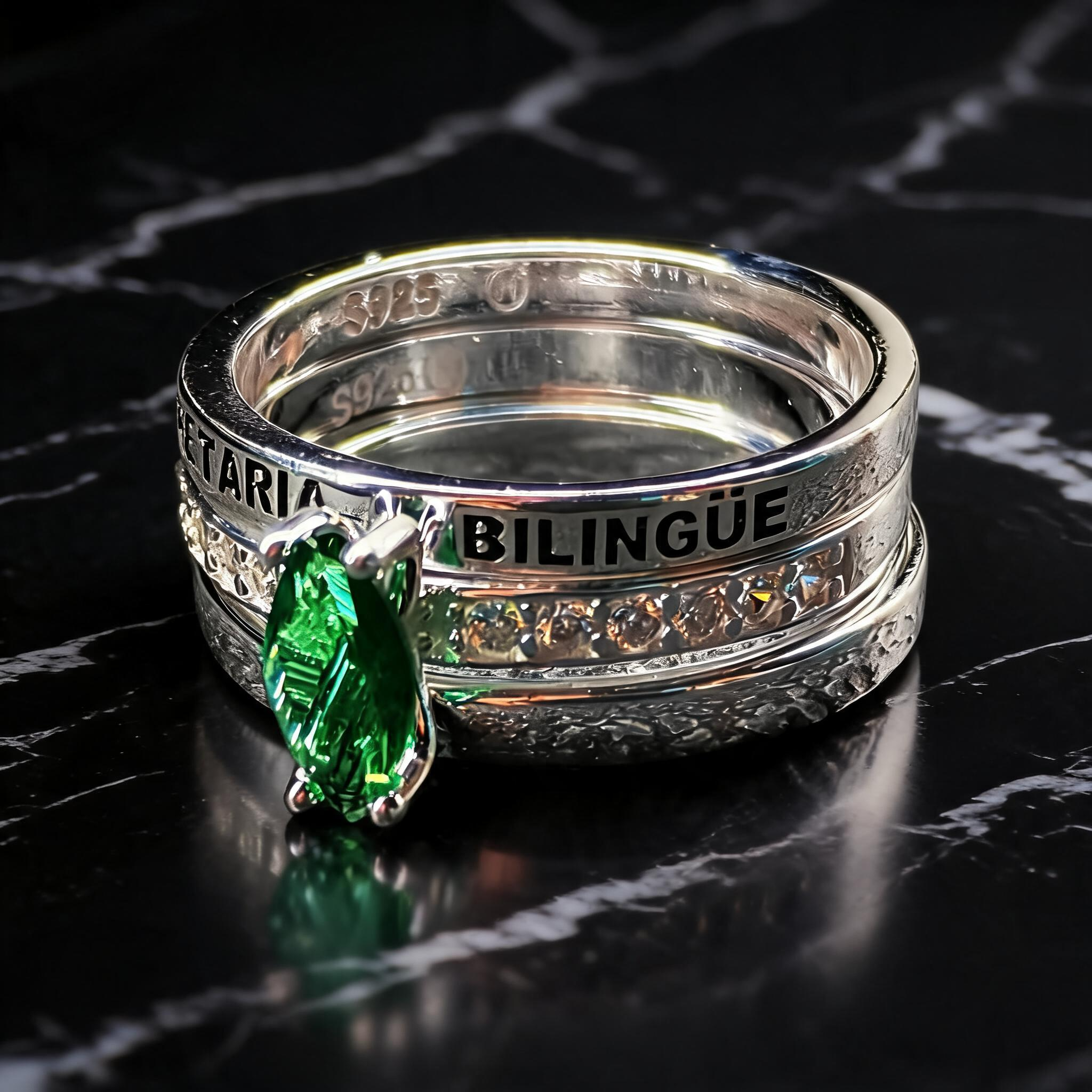 Anillo Secretaría Bilingüe SB02