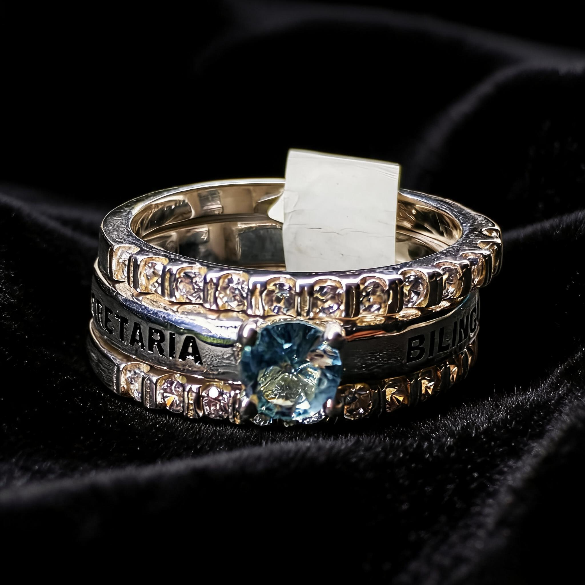 Anillo Secretaría Bilingüe SB03