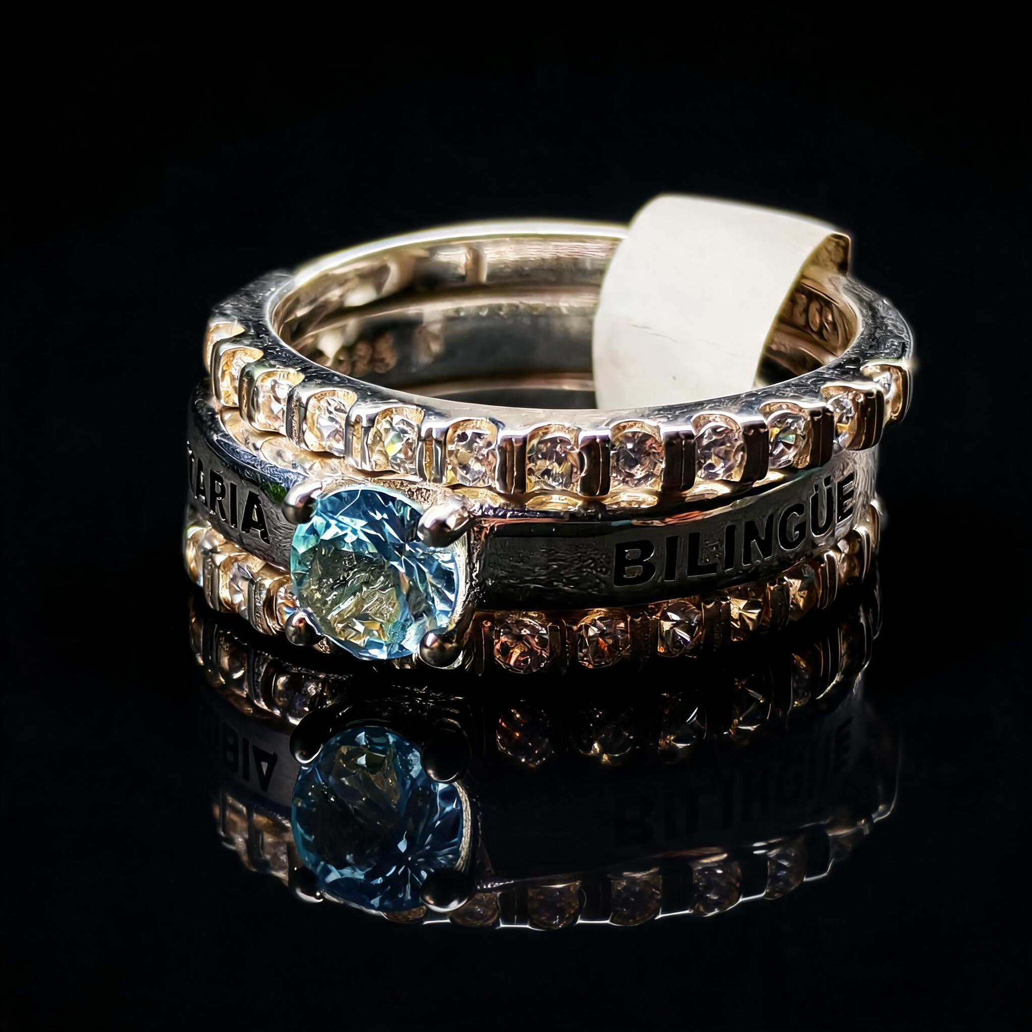 Anillo Secretaría Bilingüe SB03