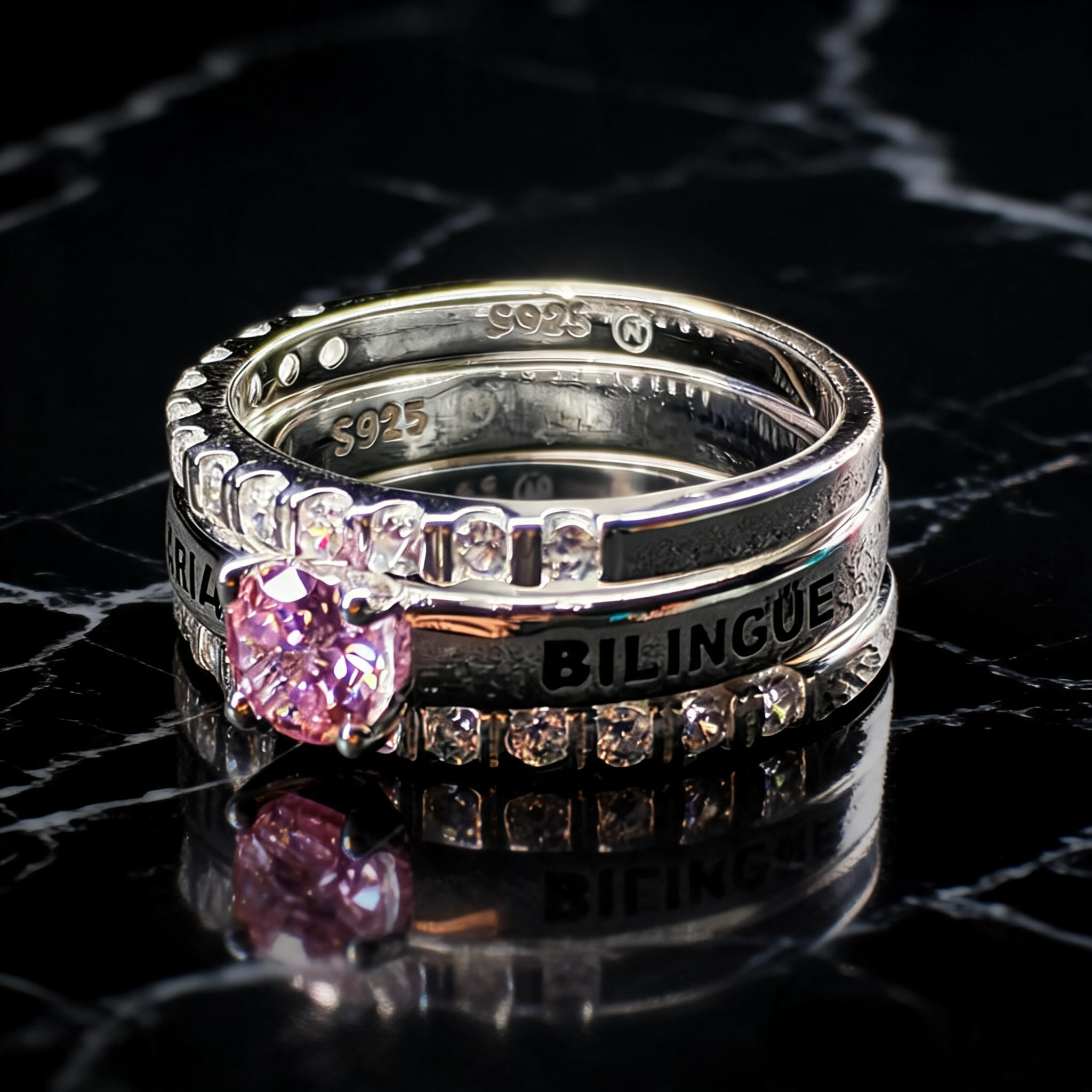 Anillo Secretaría Bilingüe SB03