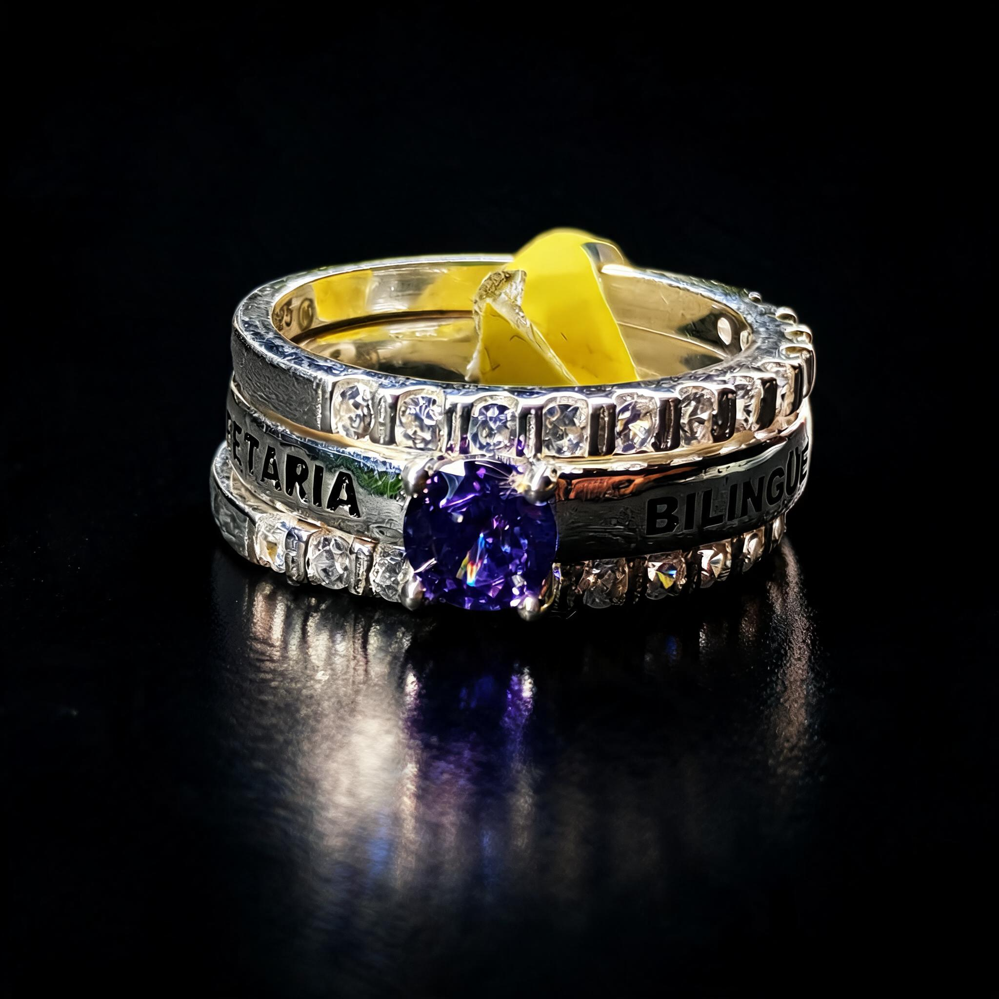 Anillo Secretaría Bilingüe SB03