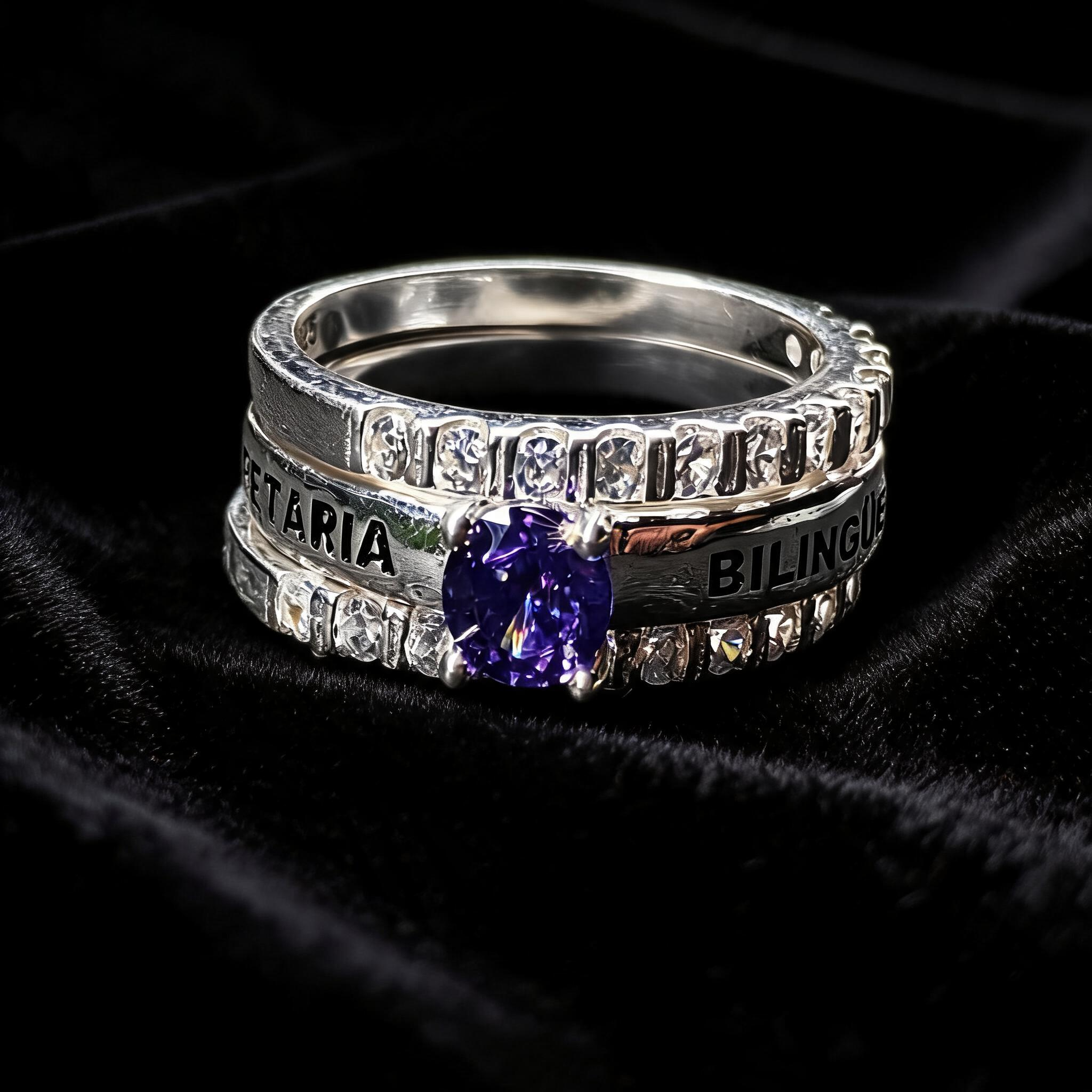 Anillo Secretaría Bilingüe SB03
