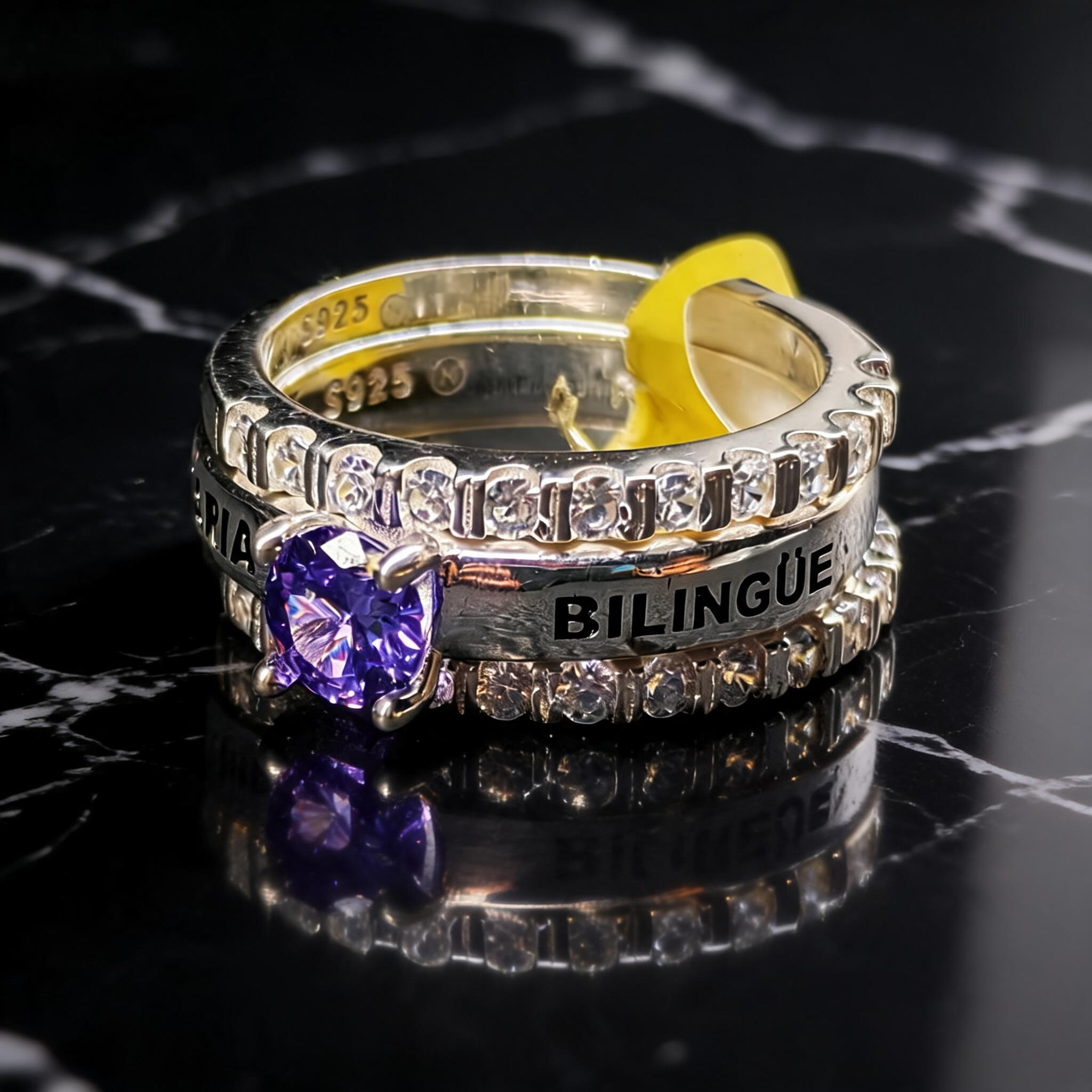 Anillo Secretaría Bilingüe SB03