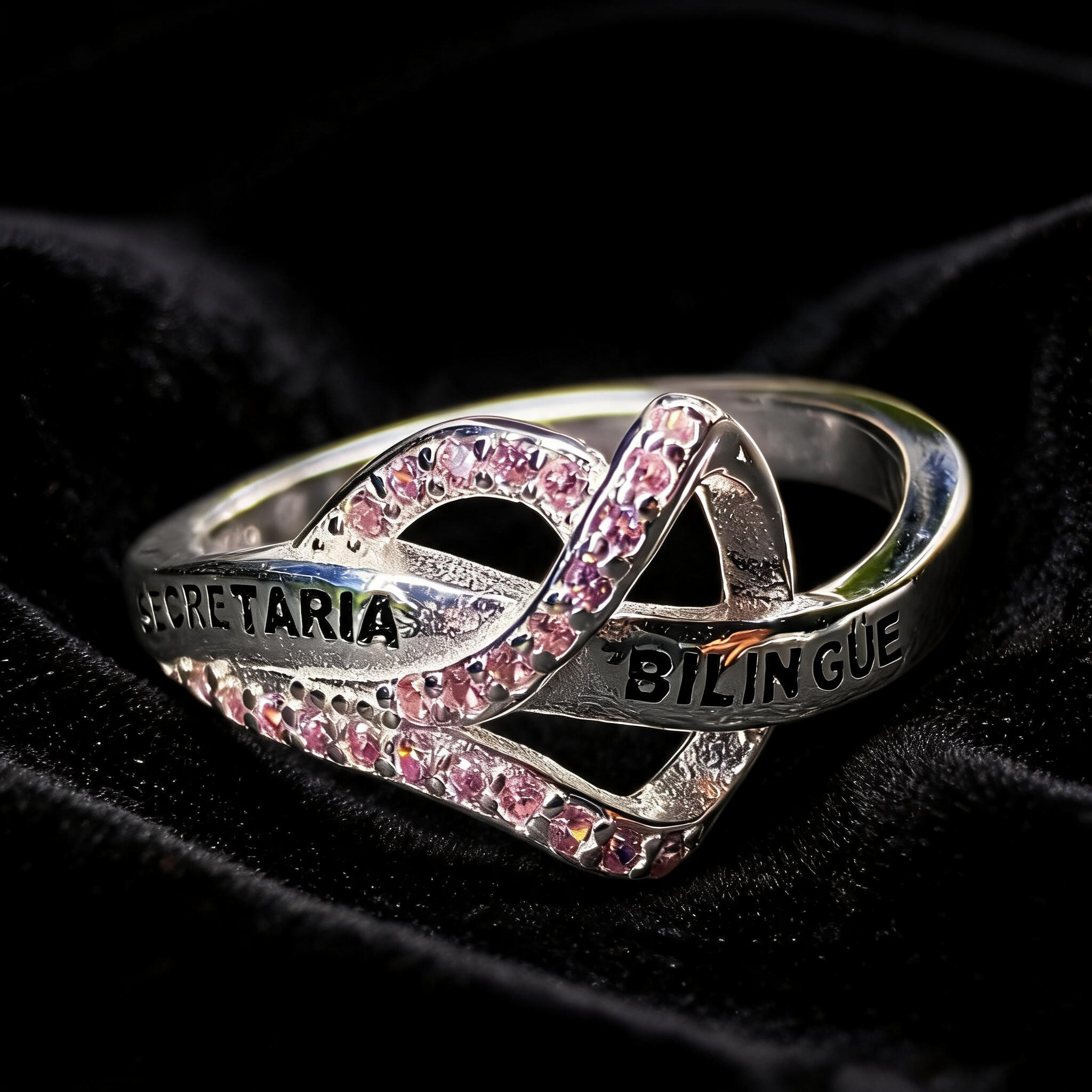 Anillo Secretaría Bilingüe SB04