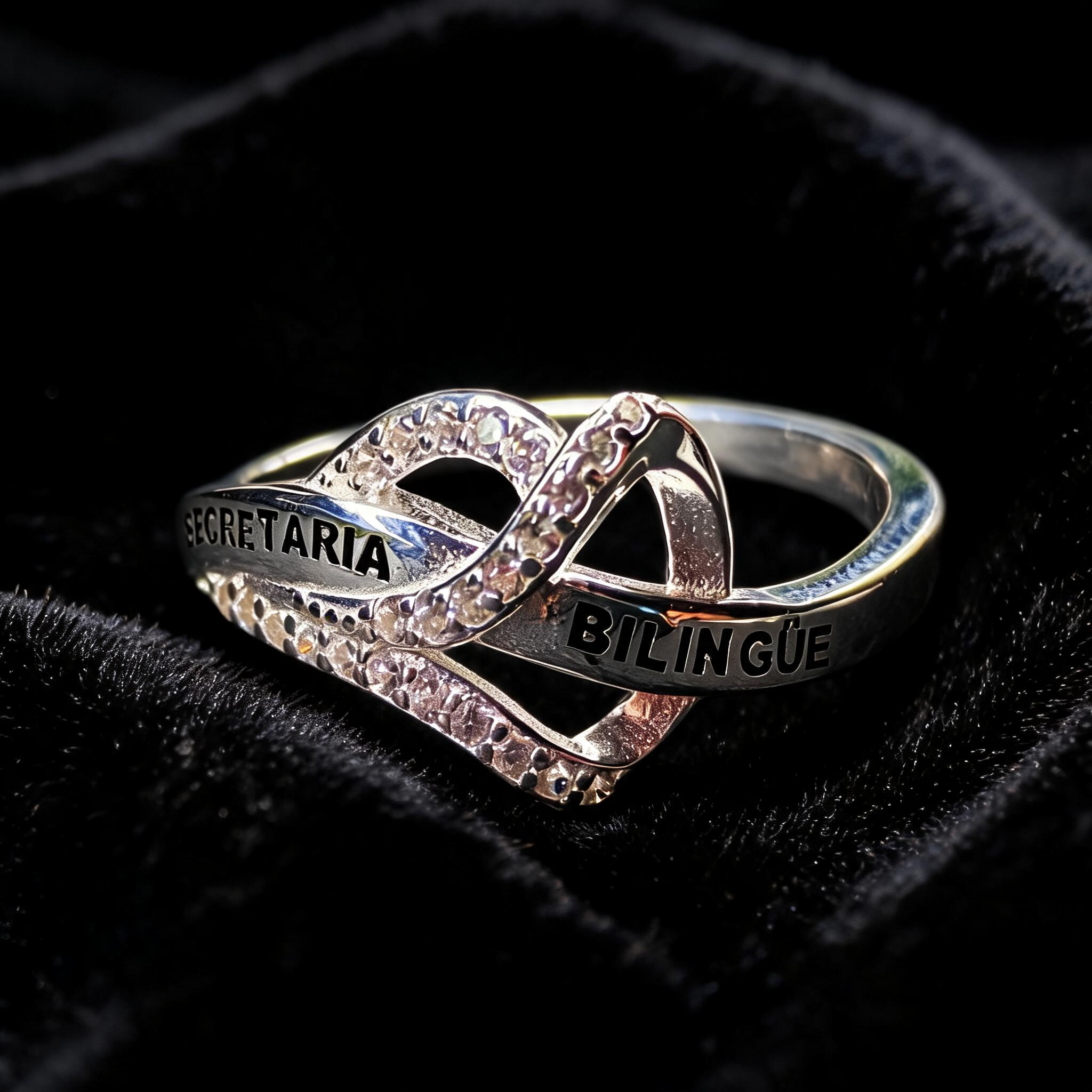 Anillo Secretaría Bilingüe SB04