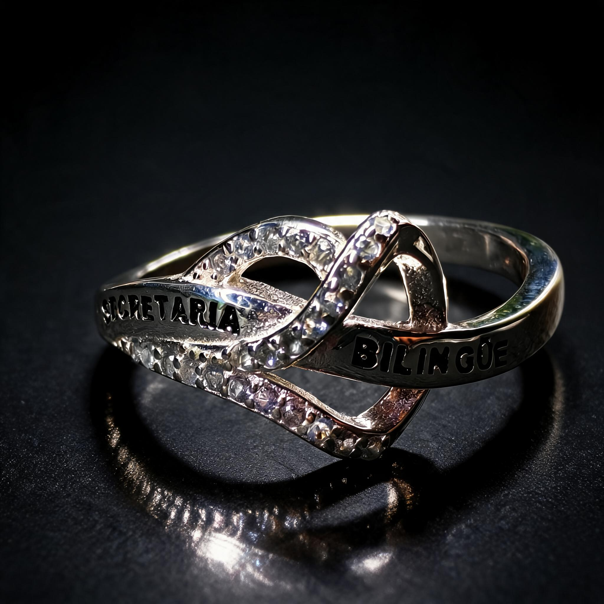 Anillo Secretaría Bilingüe SB04