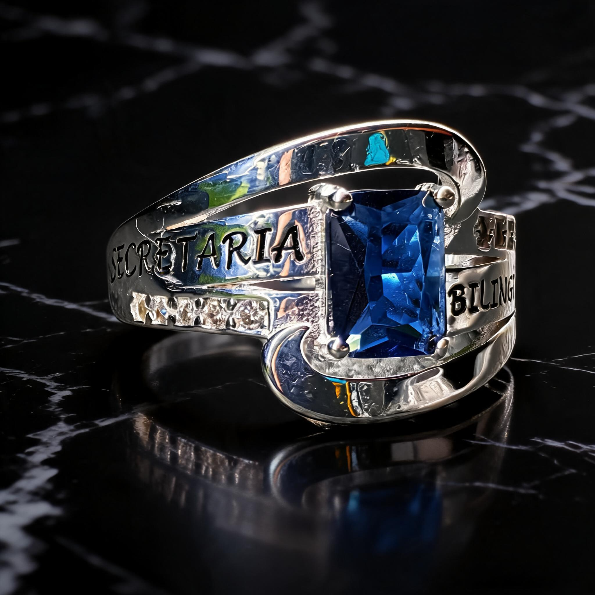 Anillo Secretaría Bilingüe SB06