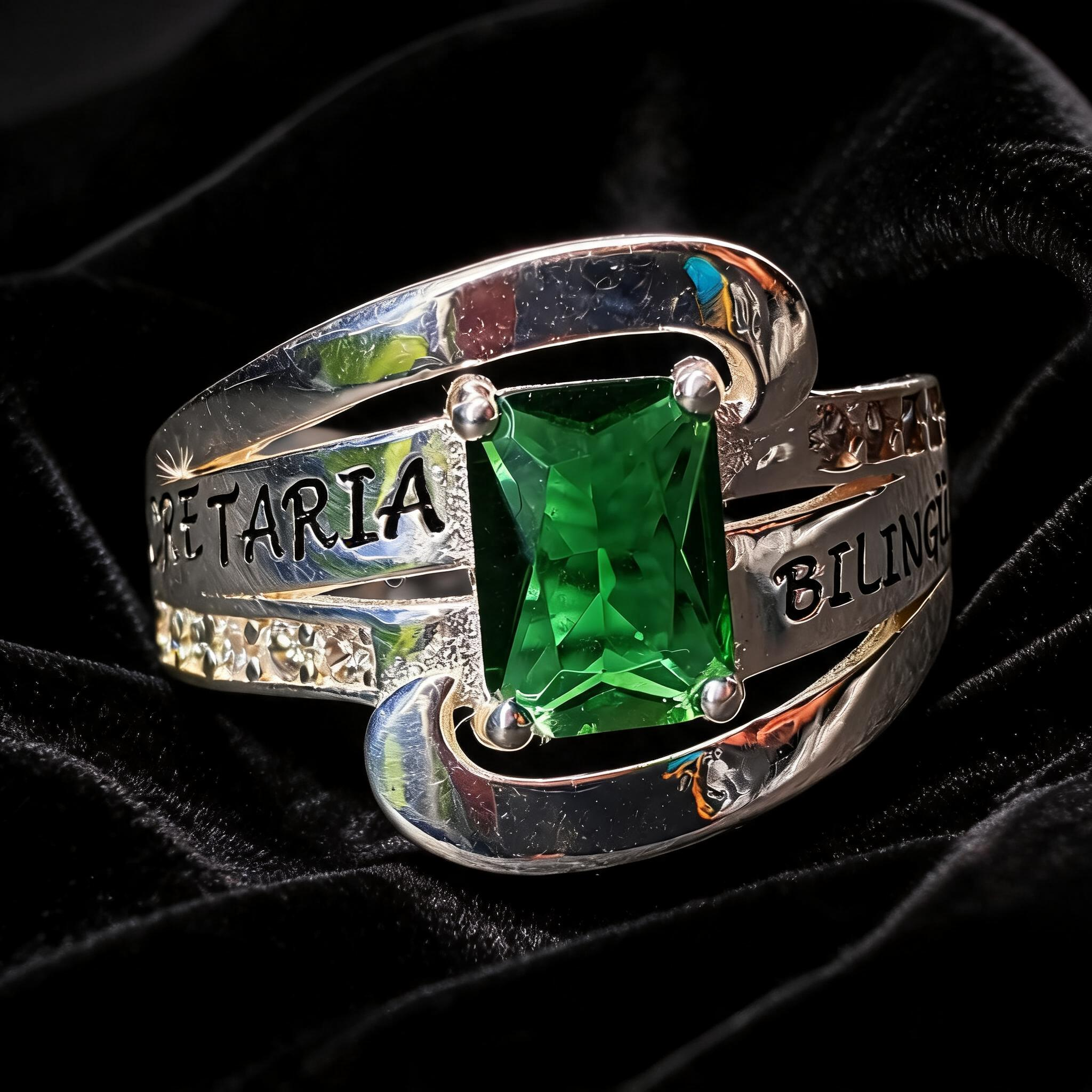 Anillo Secretaría Bilingüe SB06