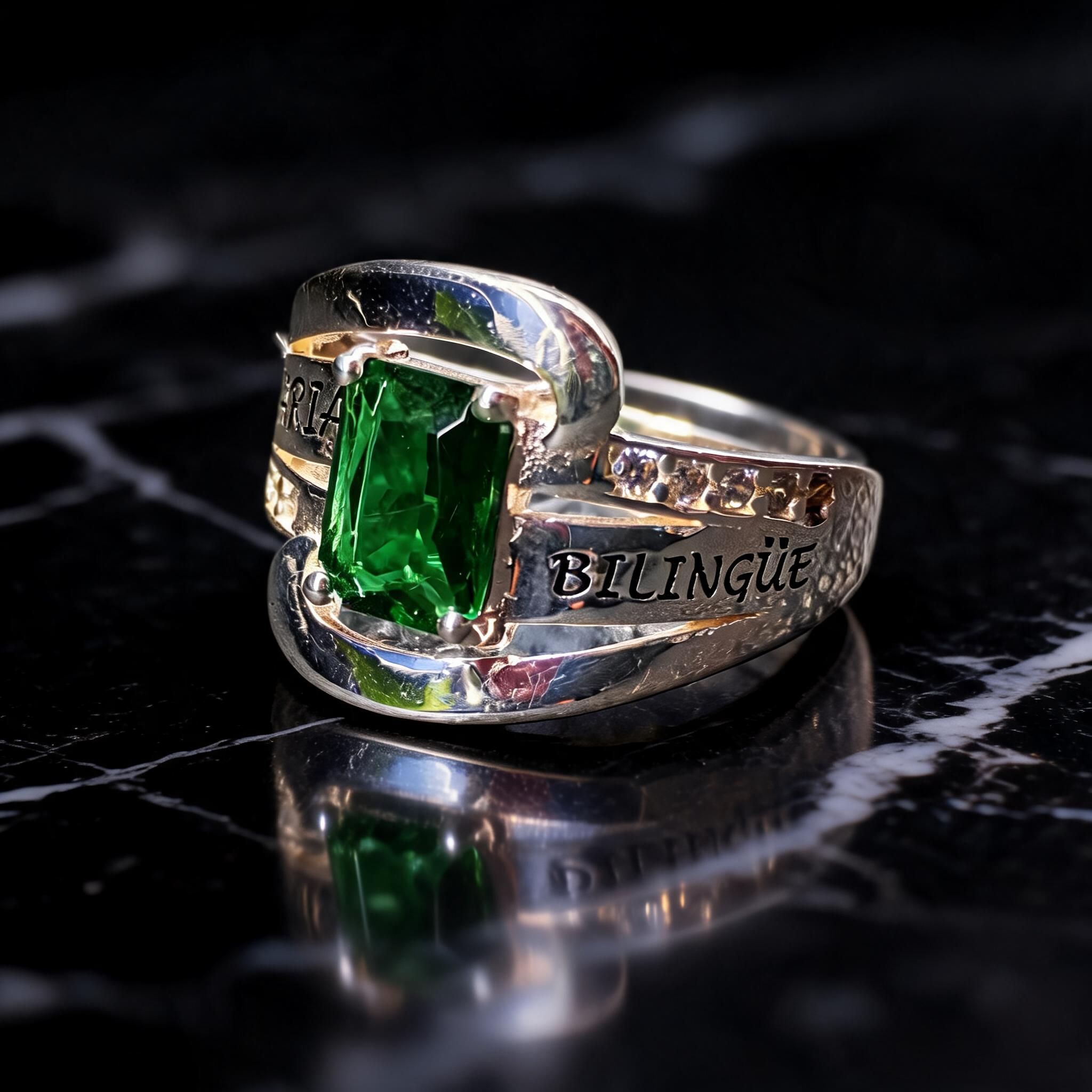 Anillo Secretaría Bilingüe SB06
