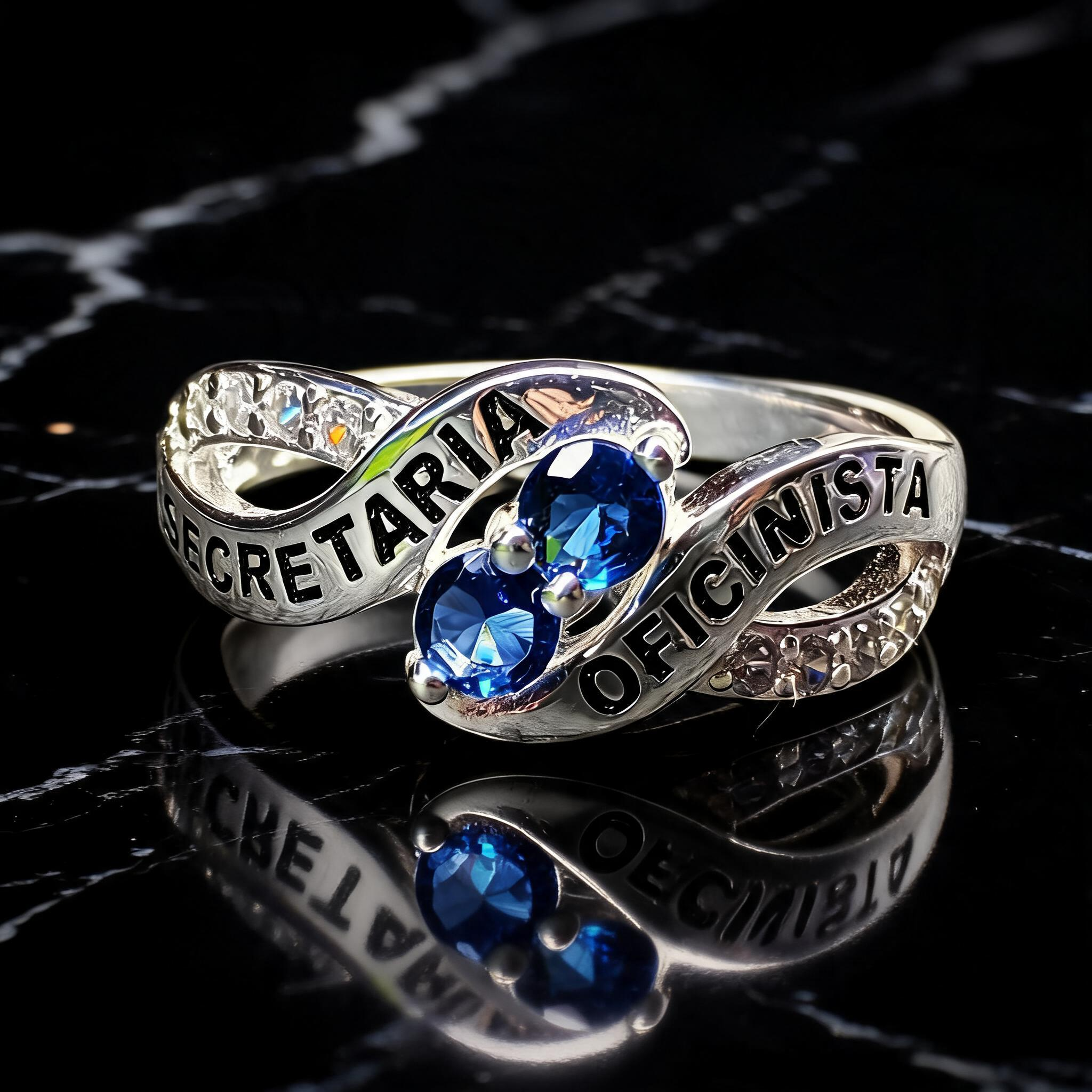 Anillo Secretaria Oficinista Modelo 01
